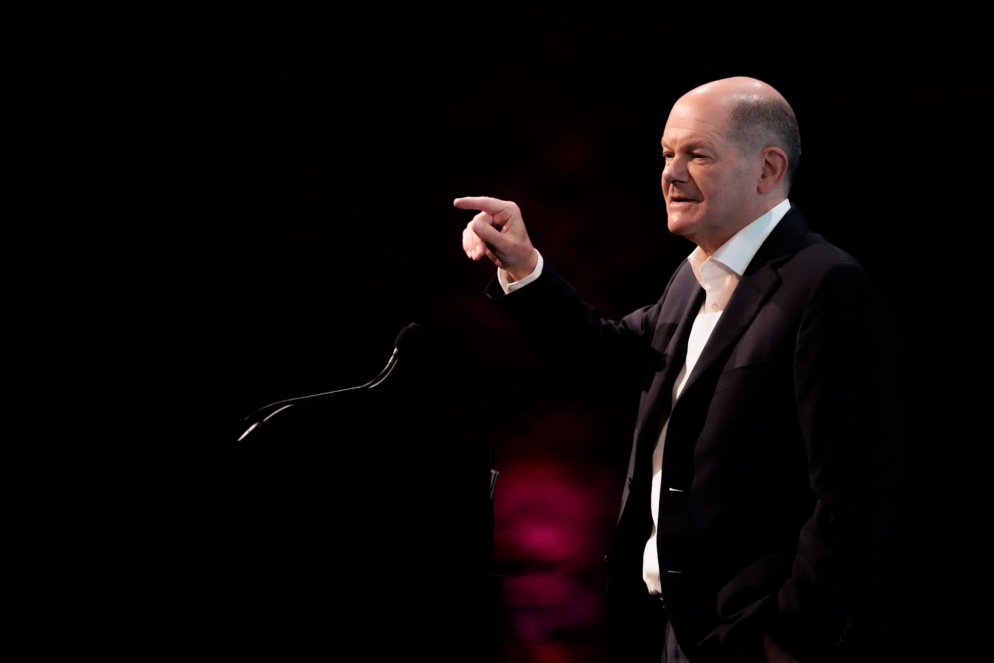Na snímke nemecký kancelár Olaf Scholz.