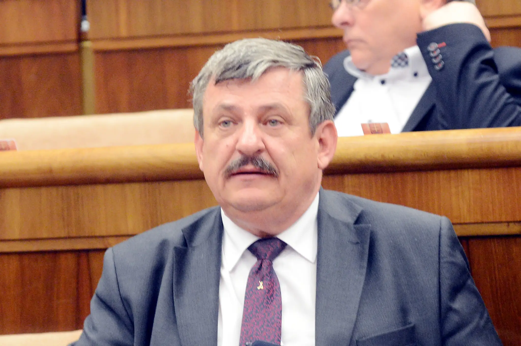 Na snímke predseda Výboru NR SR pre obranu a bezpečnosť Anton Hrnko.