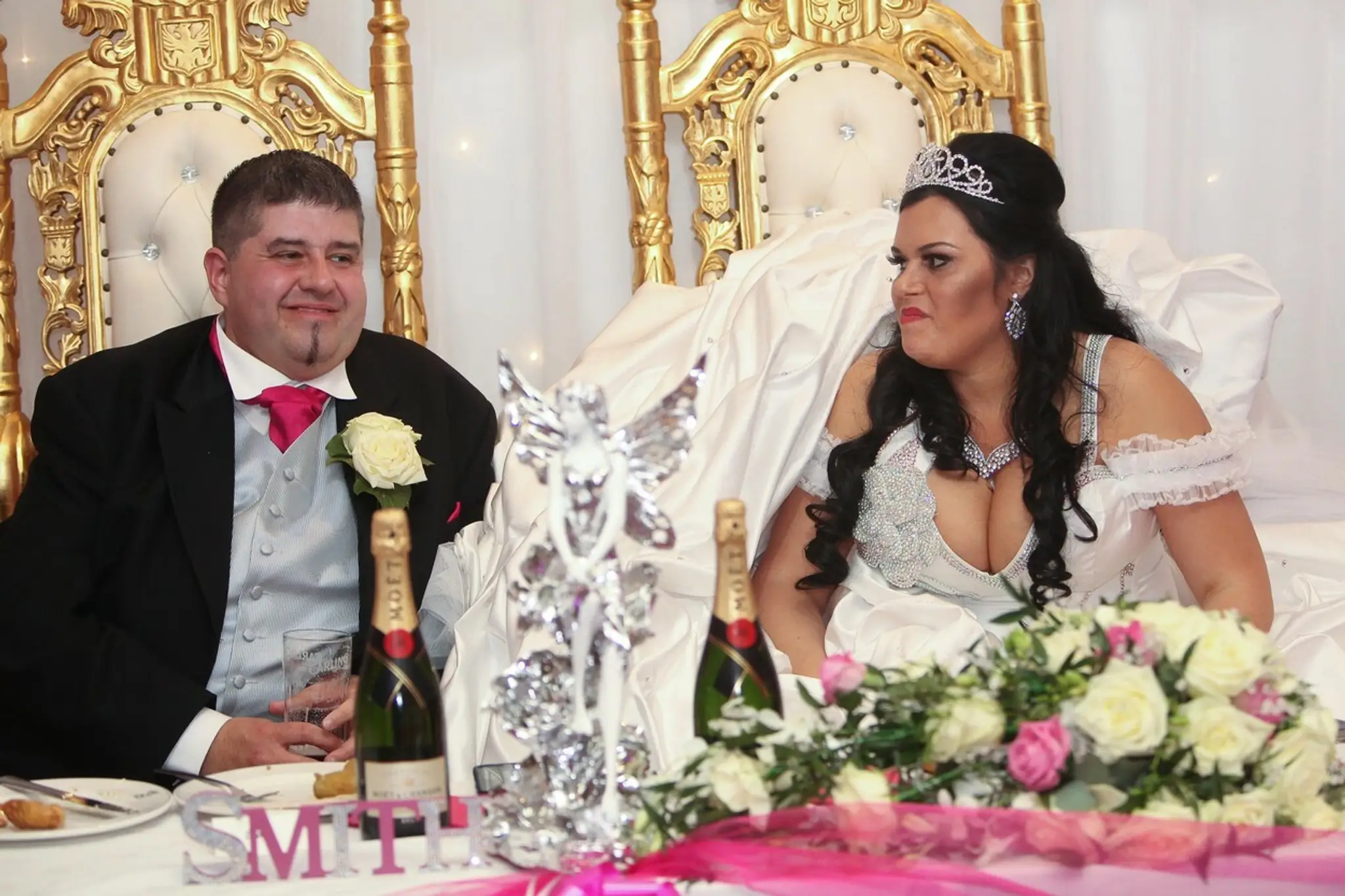 Rebekah Markham s manželom Kevinom Smithom.