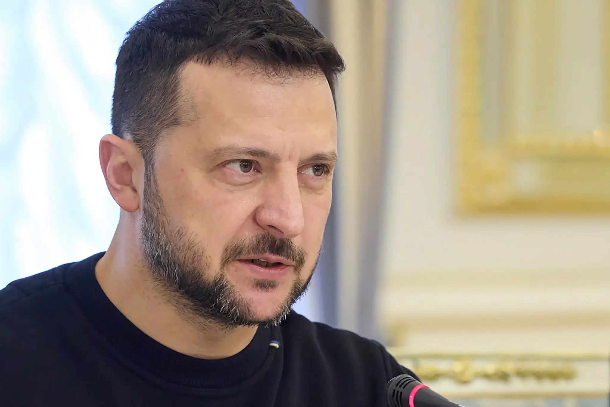 Ukrajinský prezident Volodymyr Zelenskyj.