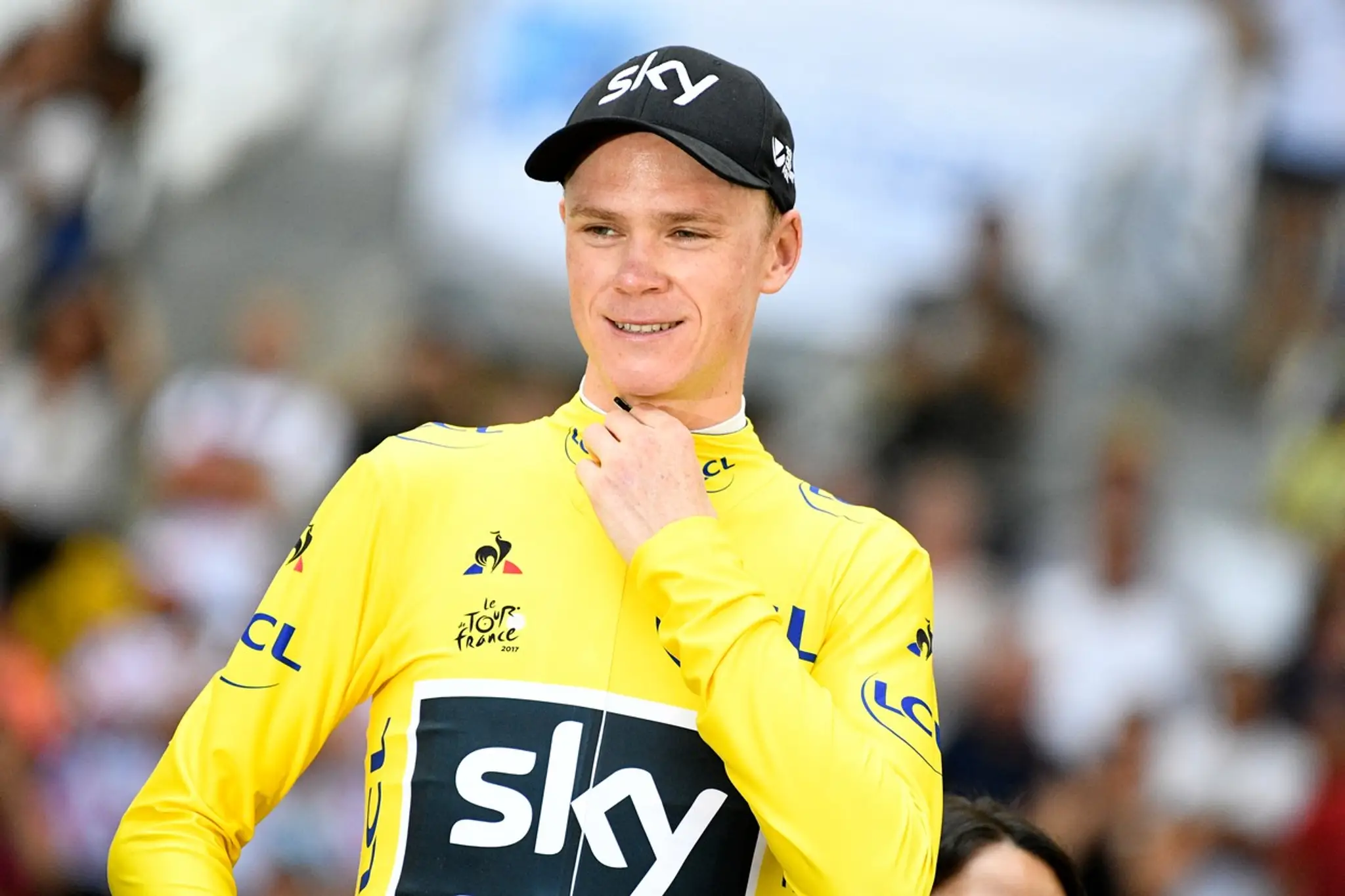 Chris Froome na Tour de France 2017