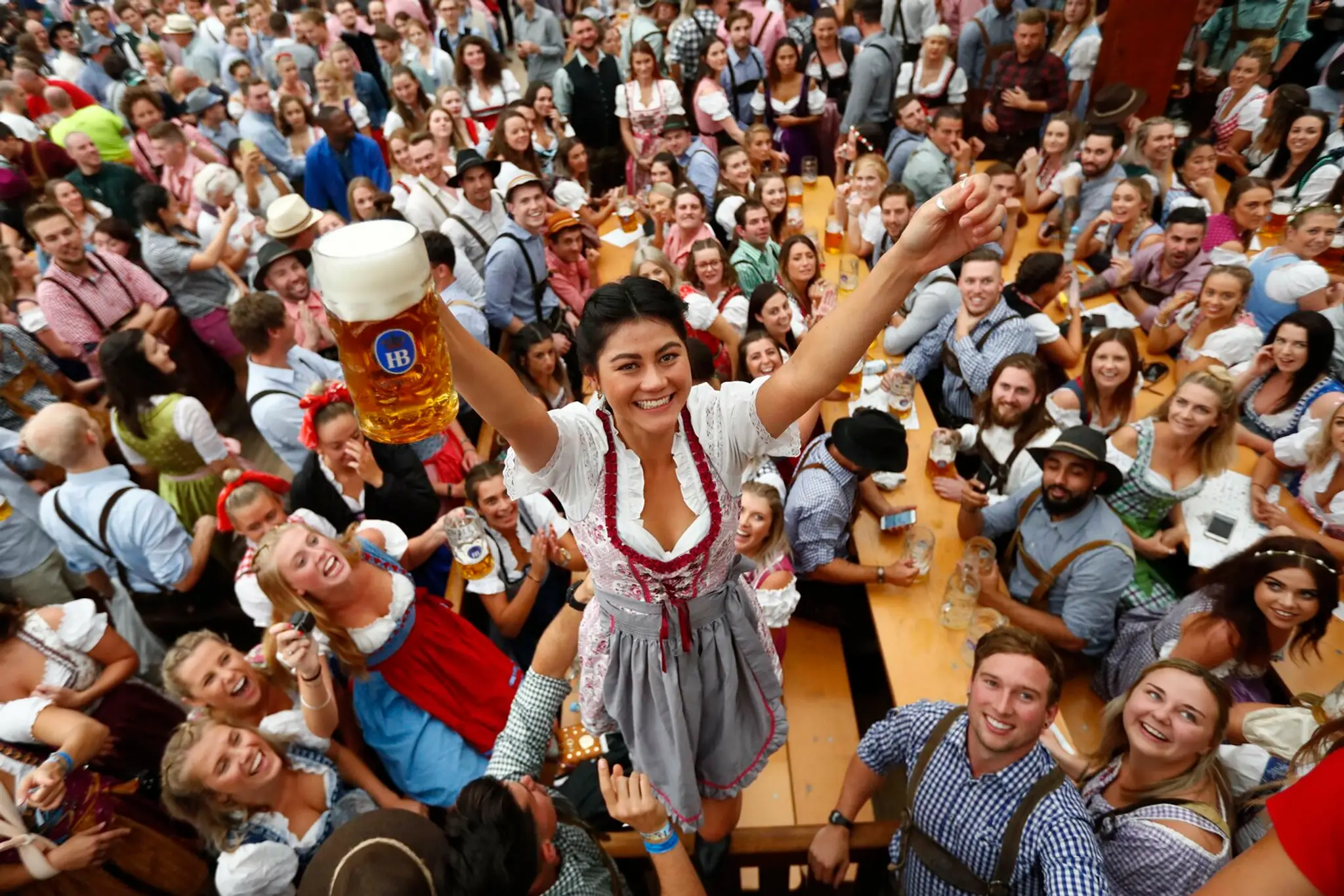 Otvorenie Oktoberfestu.