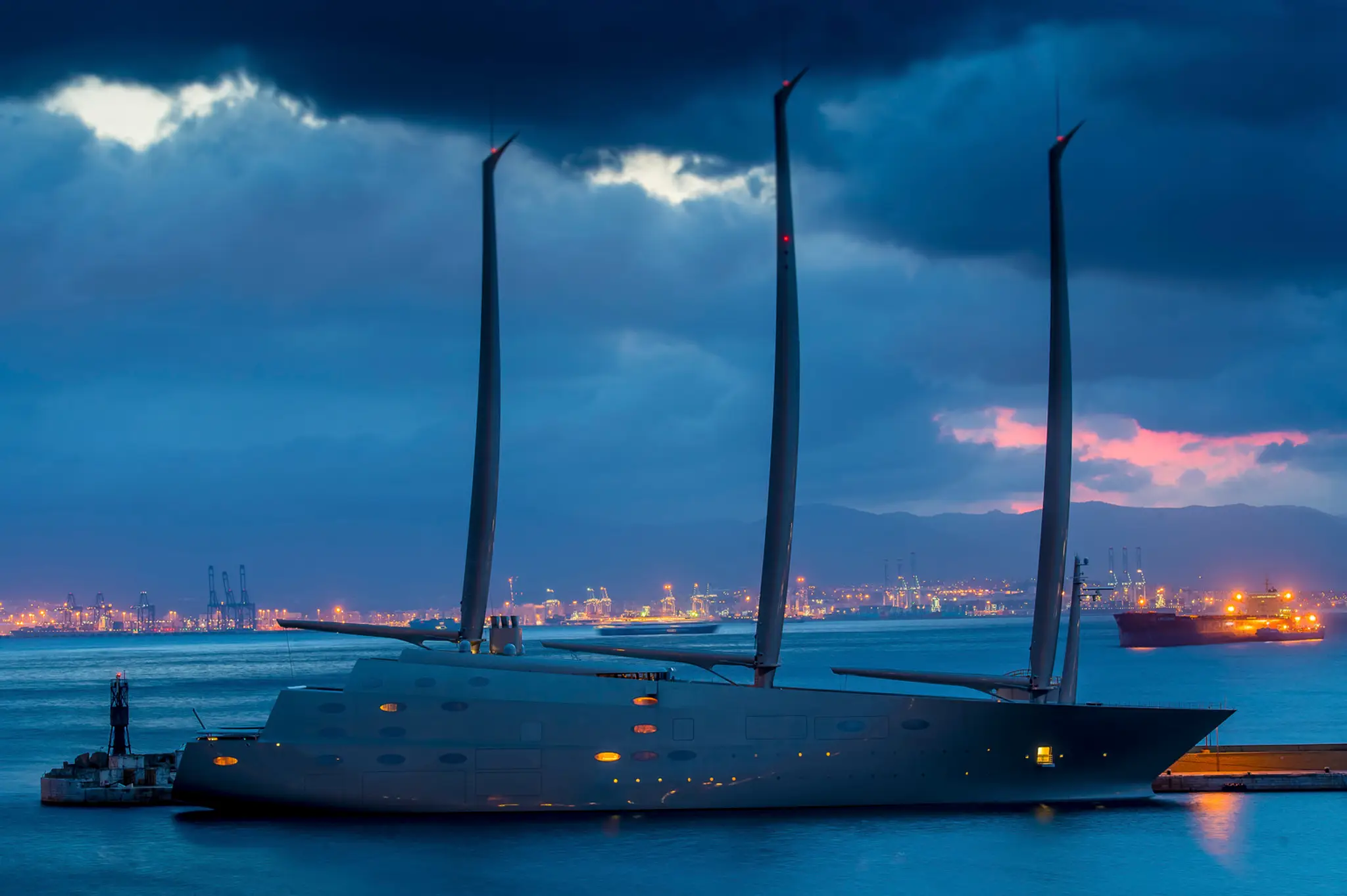 Sailing Yacht.