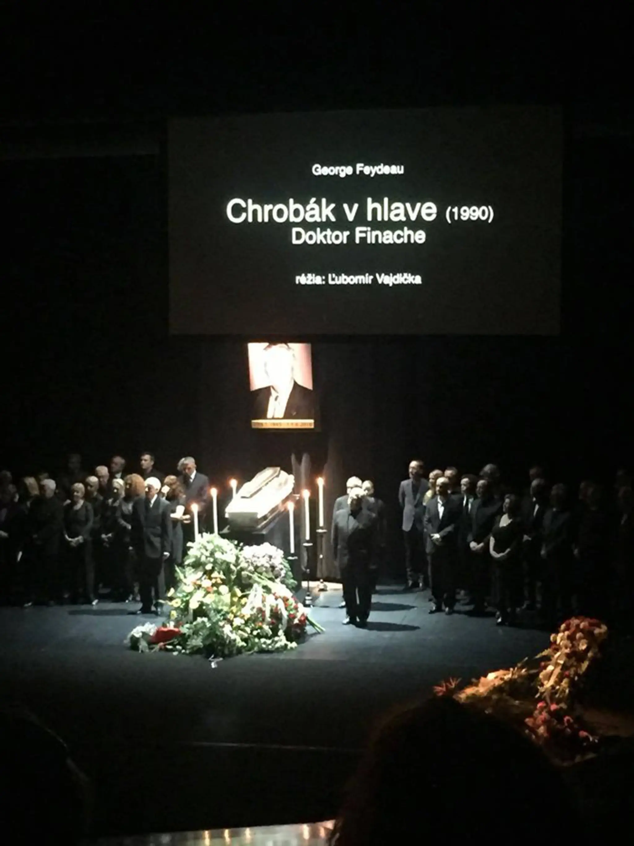 Posledná rozlúčka s Jurajom Slezáčkom.