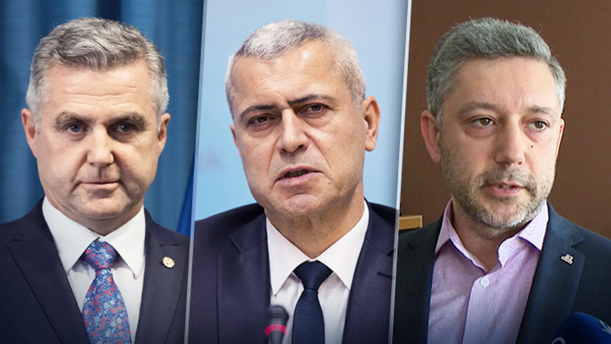 Tibor Gašpar, Peter Hraško a Róbert Krajmer.