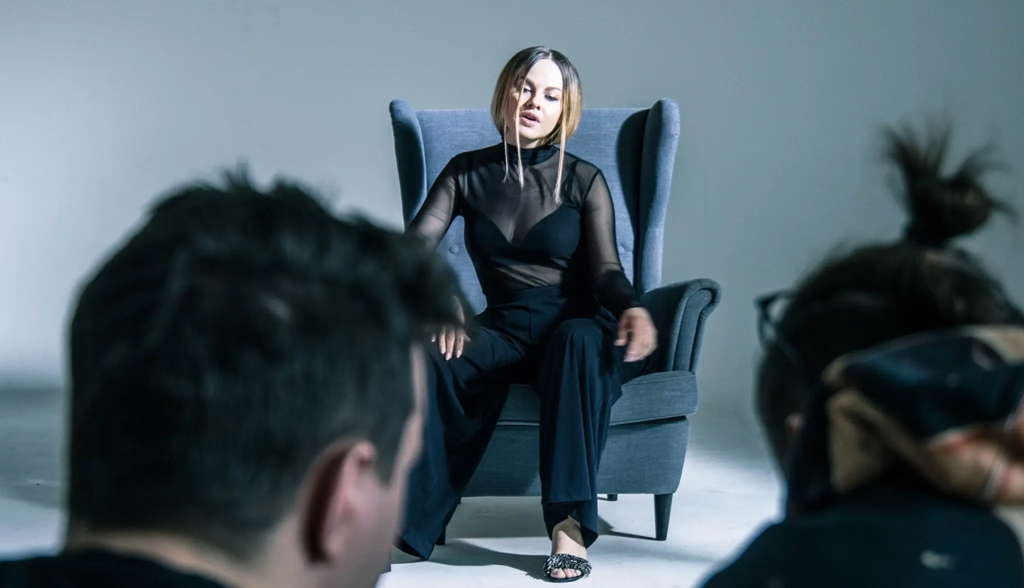 Nakrúcanie nového videoklipu Liny Mayer