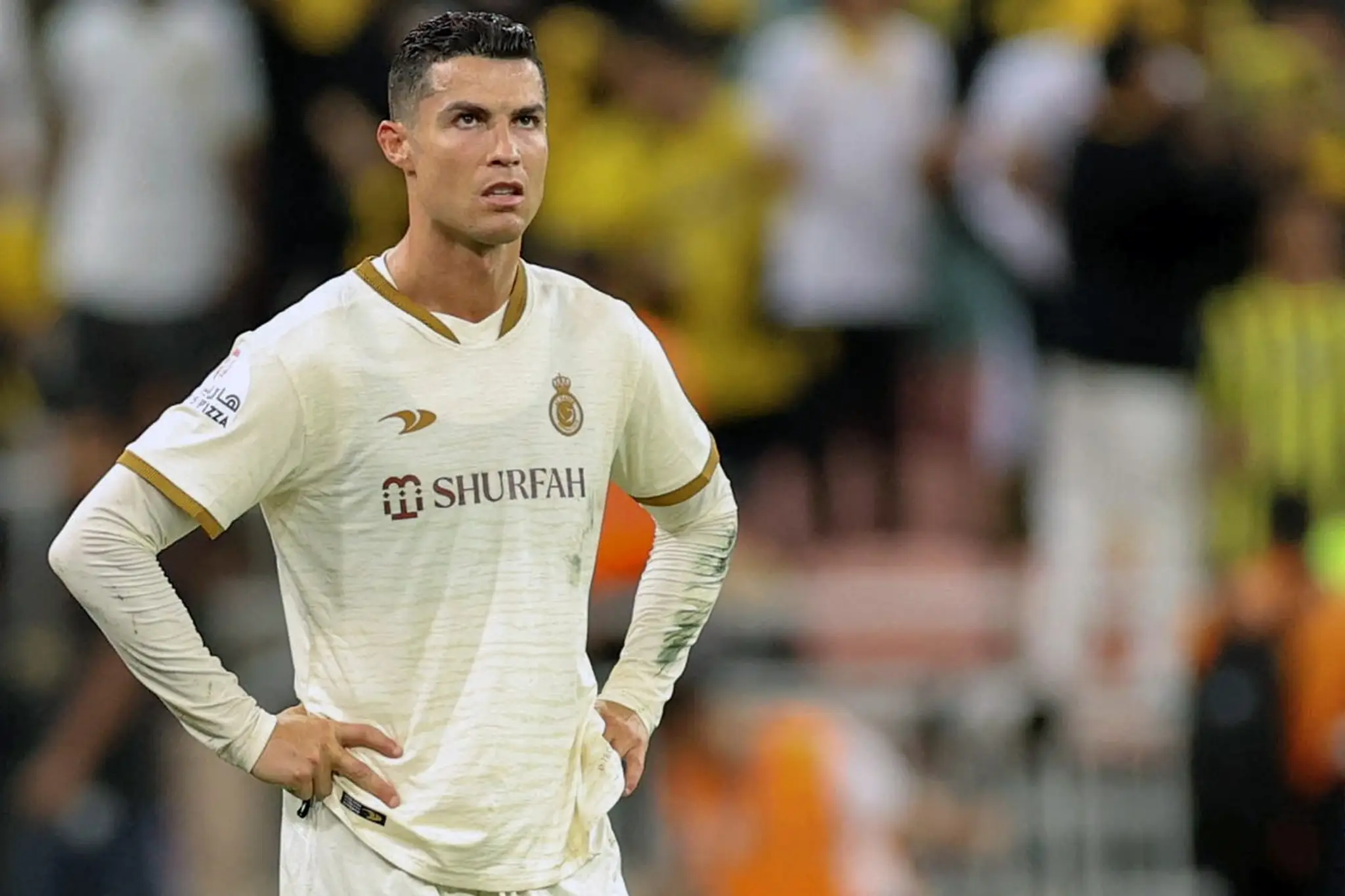 Nespokojný Cristiano Ronaldo 