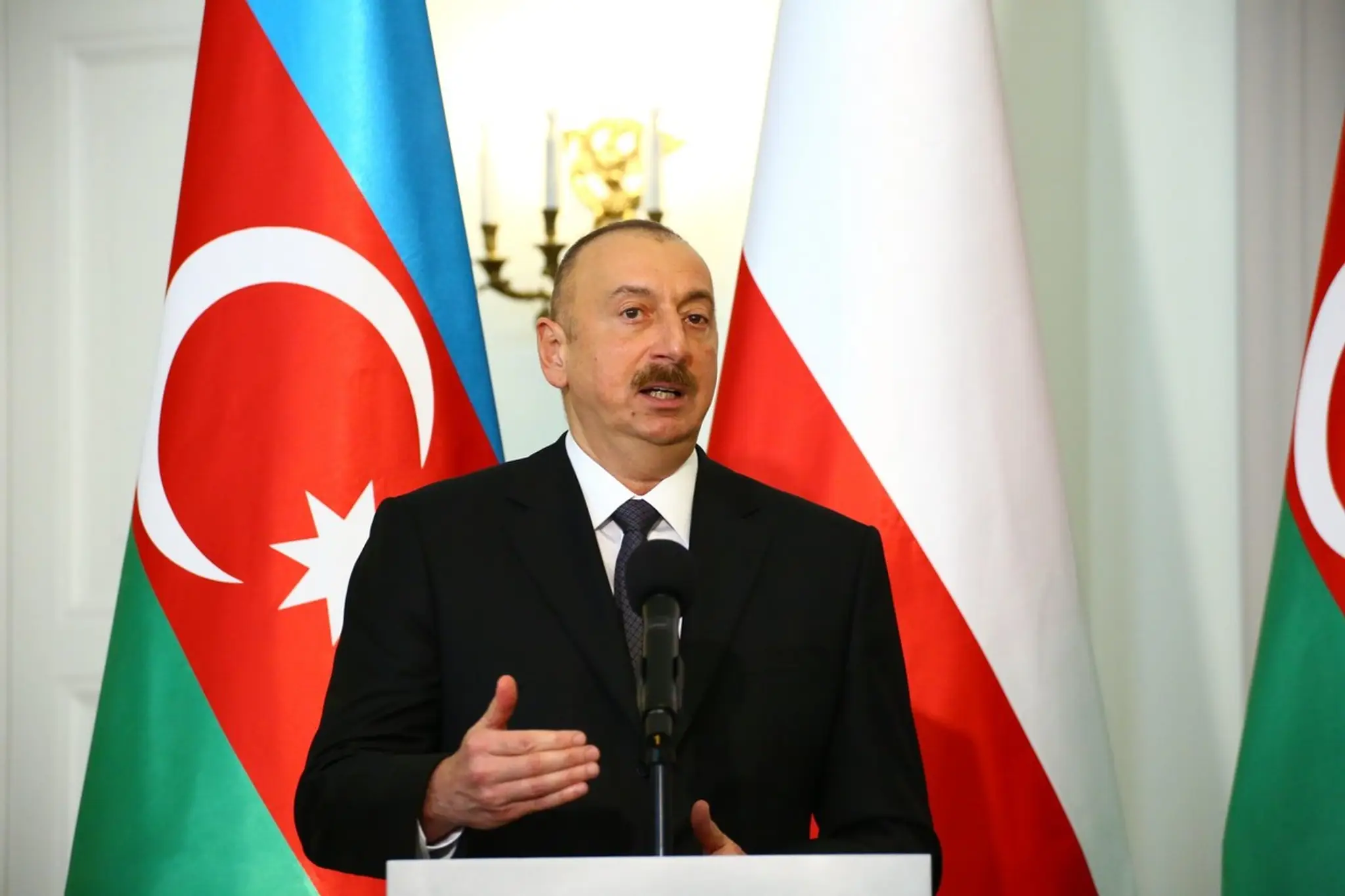 Prezident Azerbajdžanu Ilham Alijev