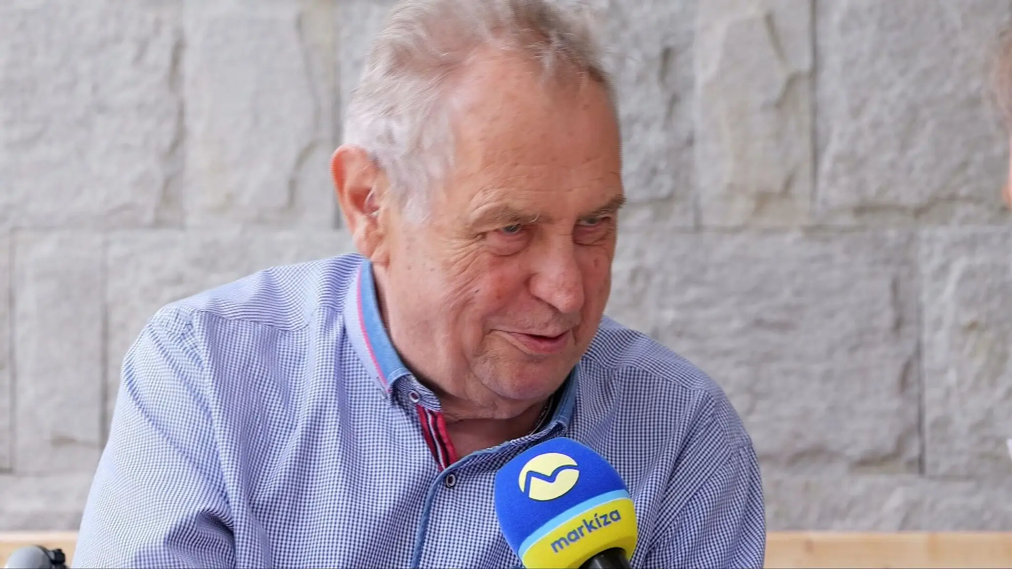 Miloš Zeman v rozhovore pre Markízu