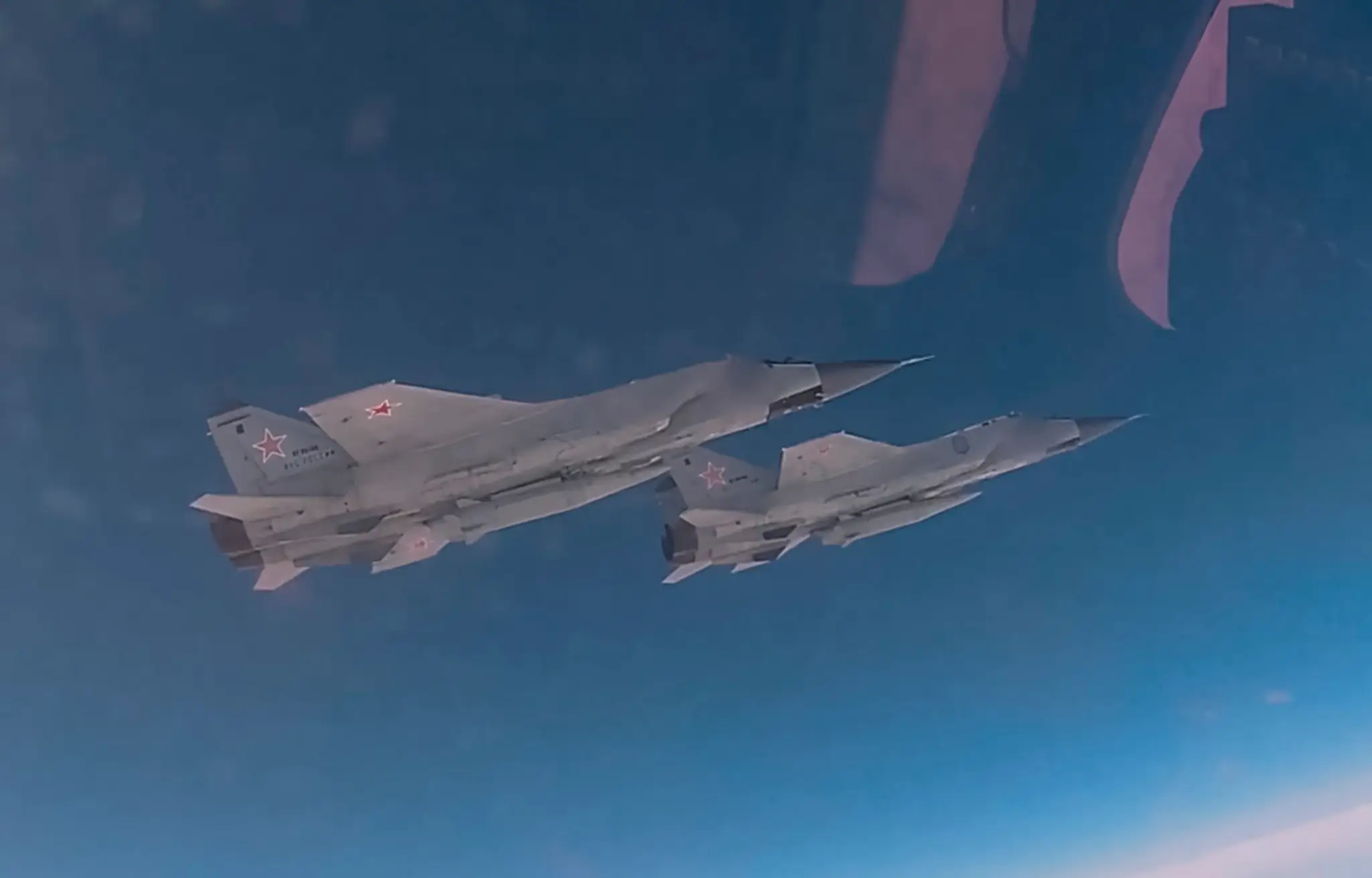 Ruské stíhačky MiG-31.