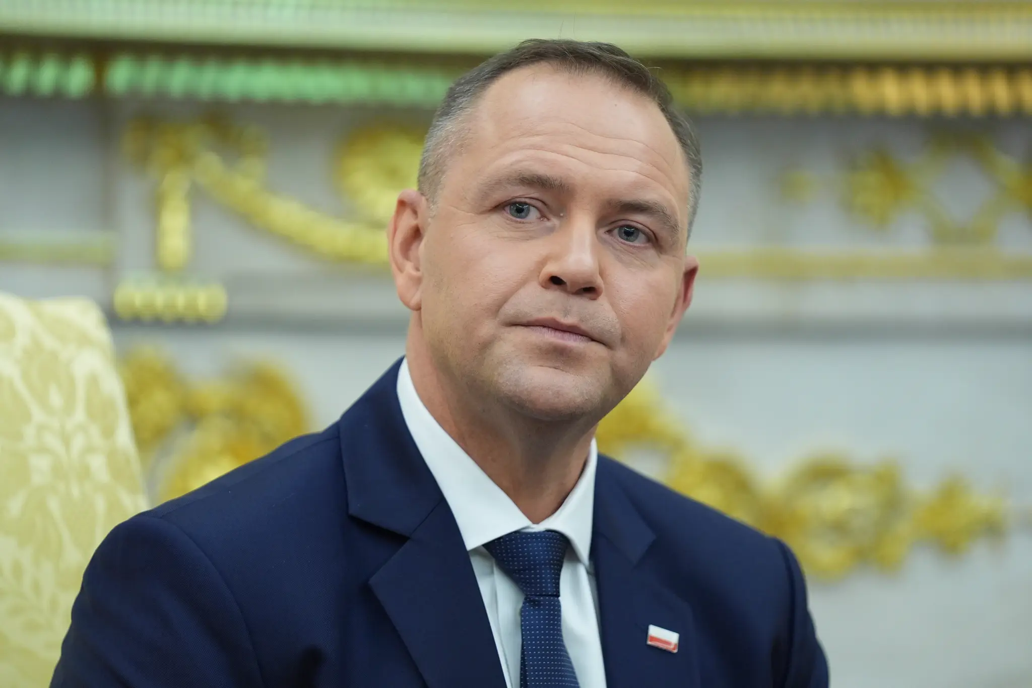 Na snímke prezident Poľska Karol Nawrocki.