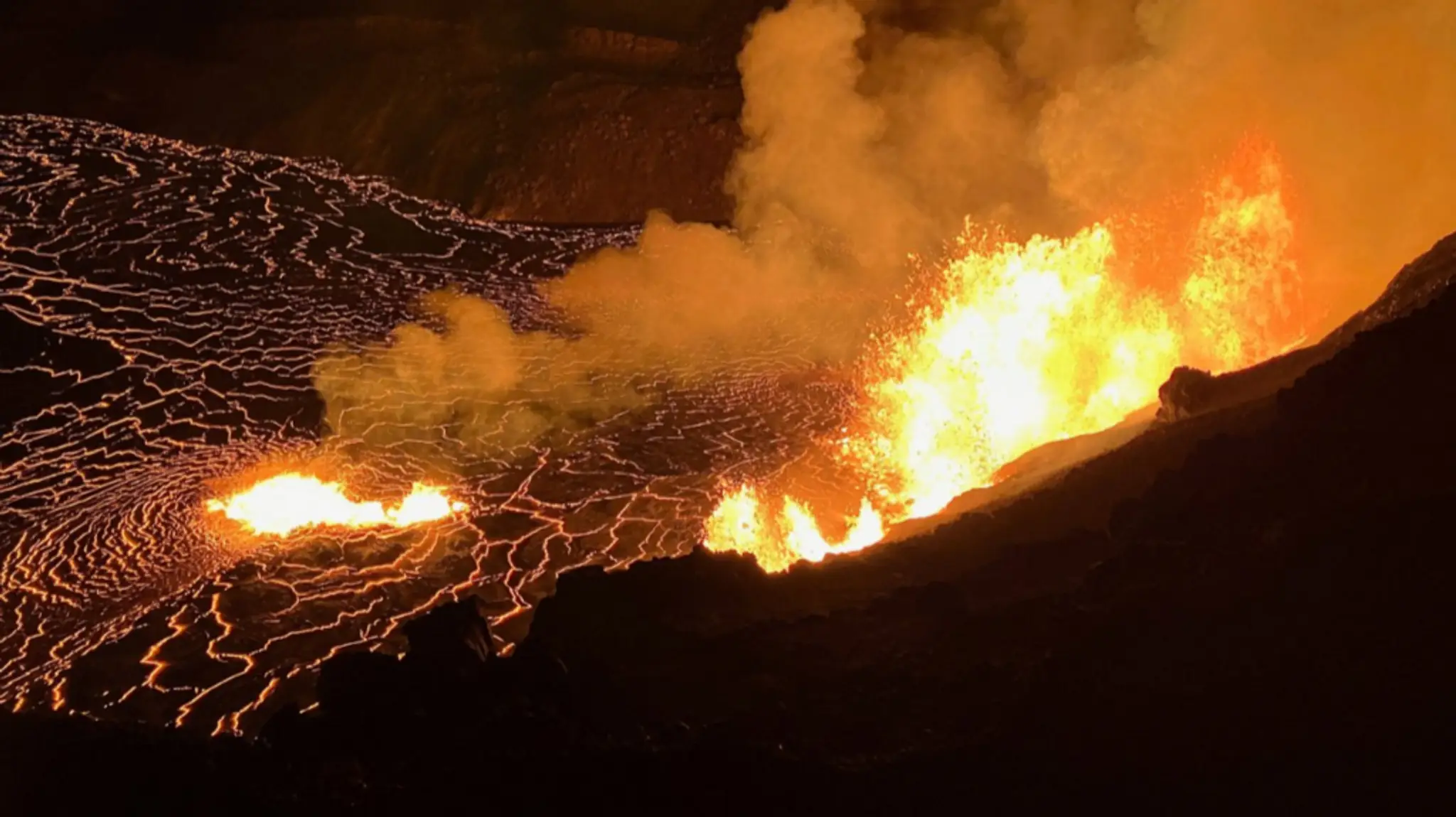 Erupcie na vulkáne Kilauea