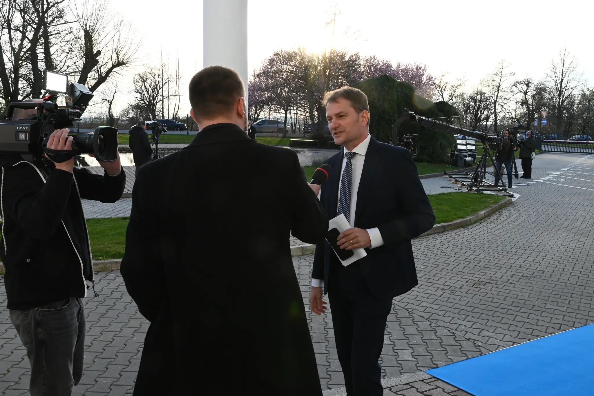 Predvolebná debata s Igorom Matovičom.