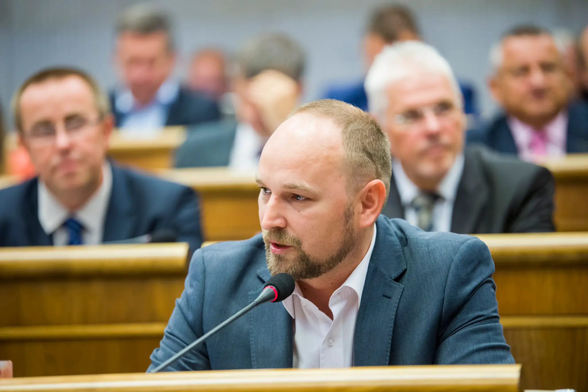 Na snímke poslanec NR SR Jozef Viskupič (OĽaNO).