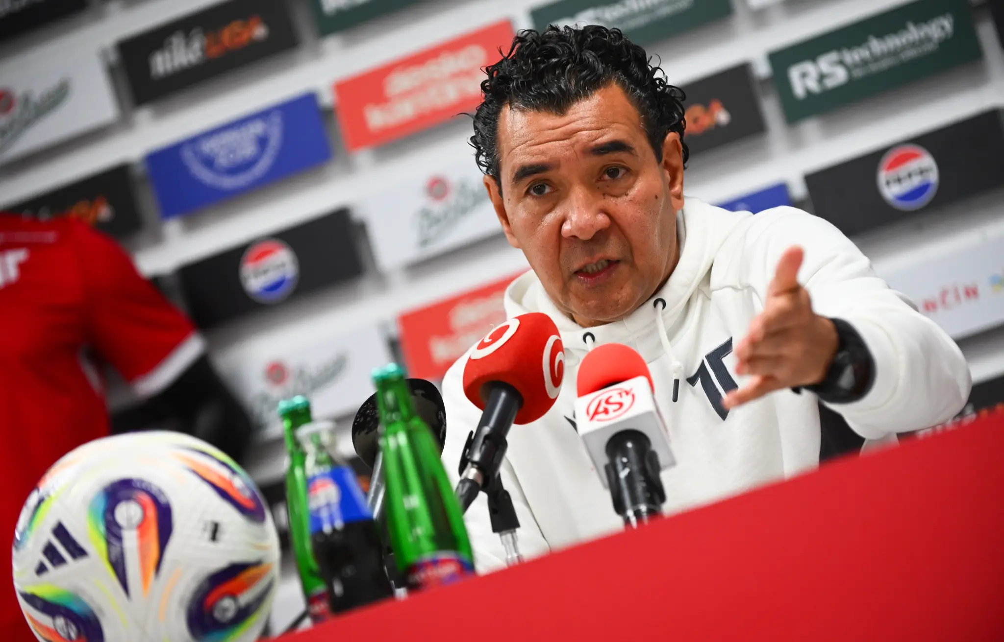 Na snímke tréner AS Trenčín Ricardo Moniz.