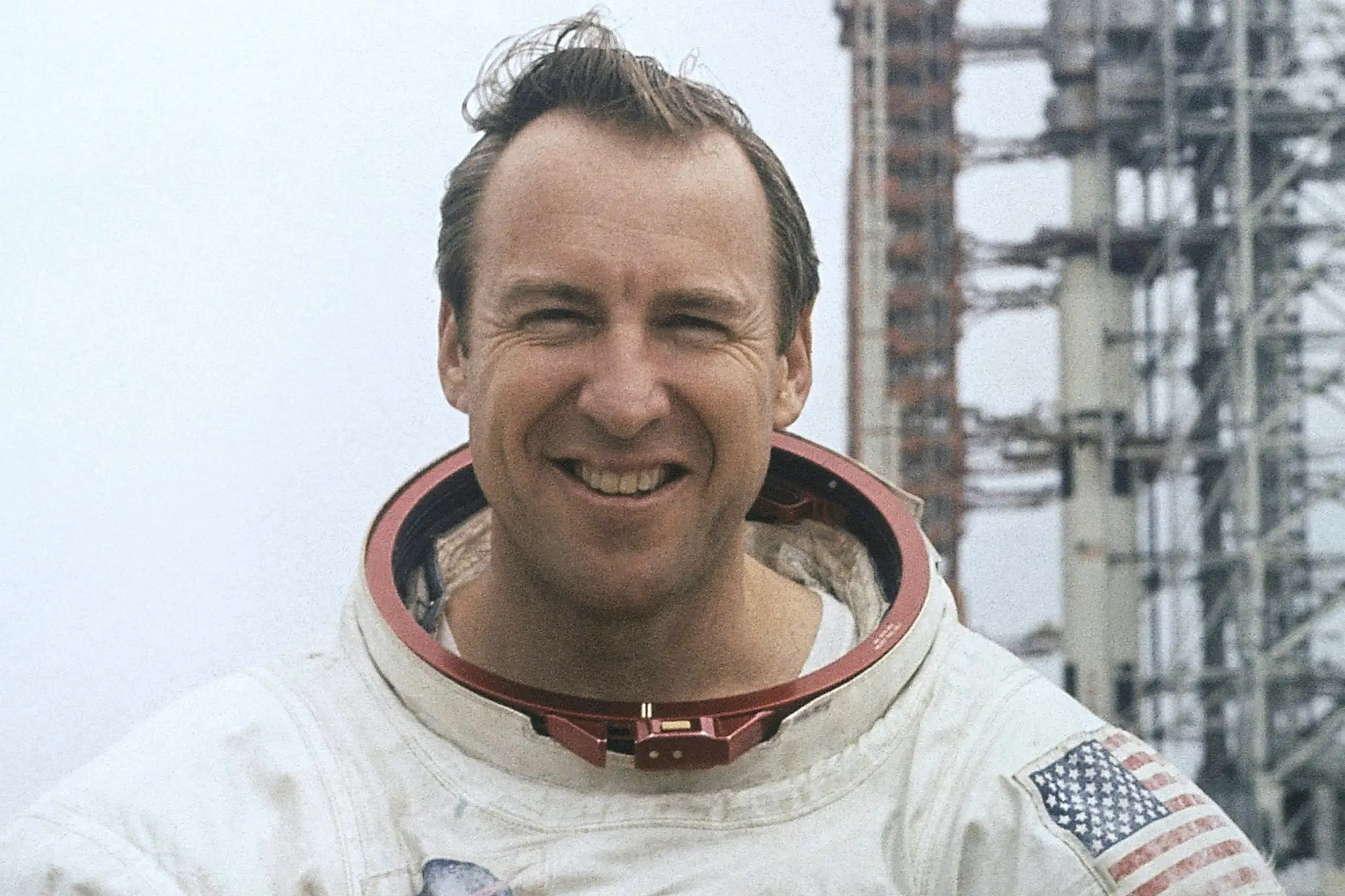 James Lovell na archívnej snímke z roku 1970