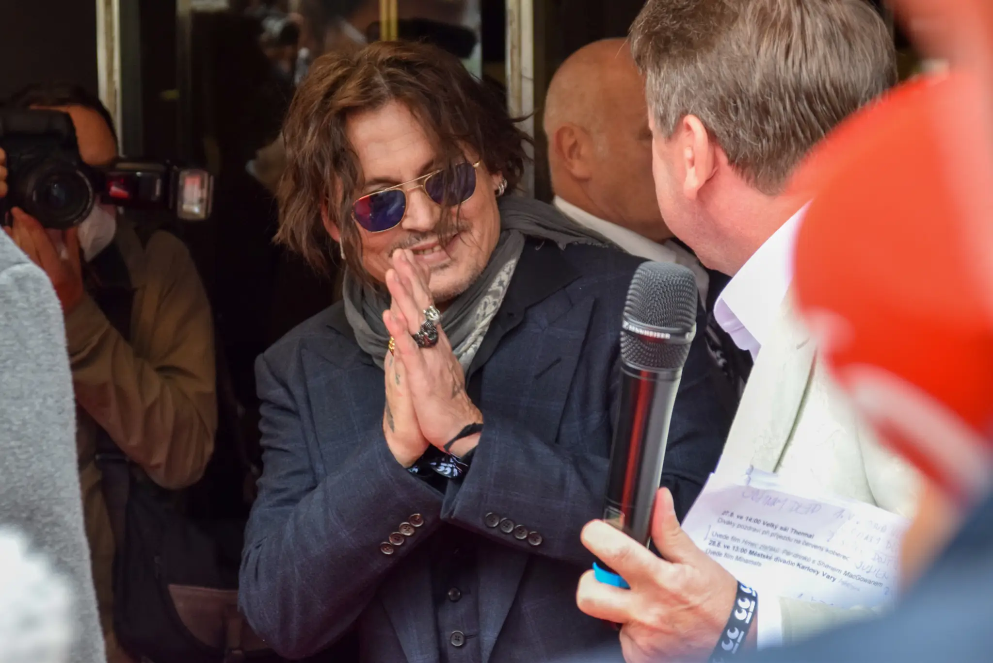 Johnny Depp na MFF KV