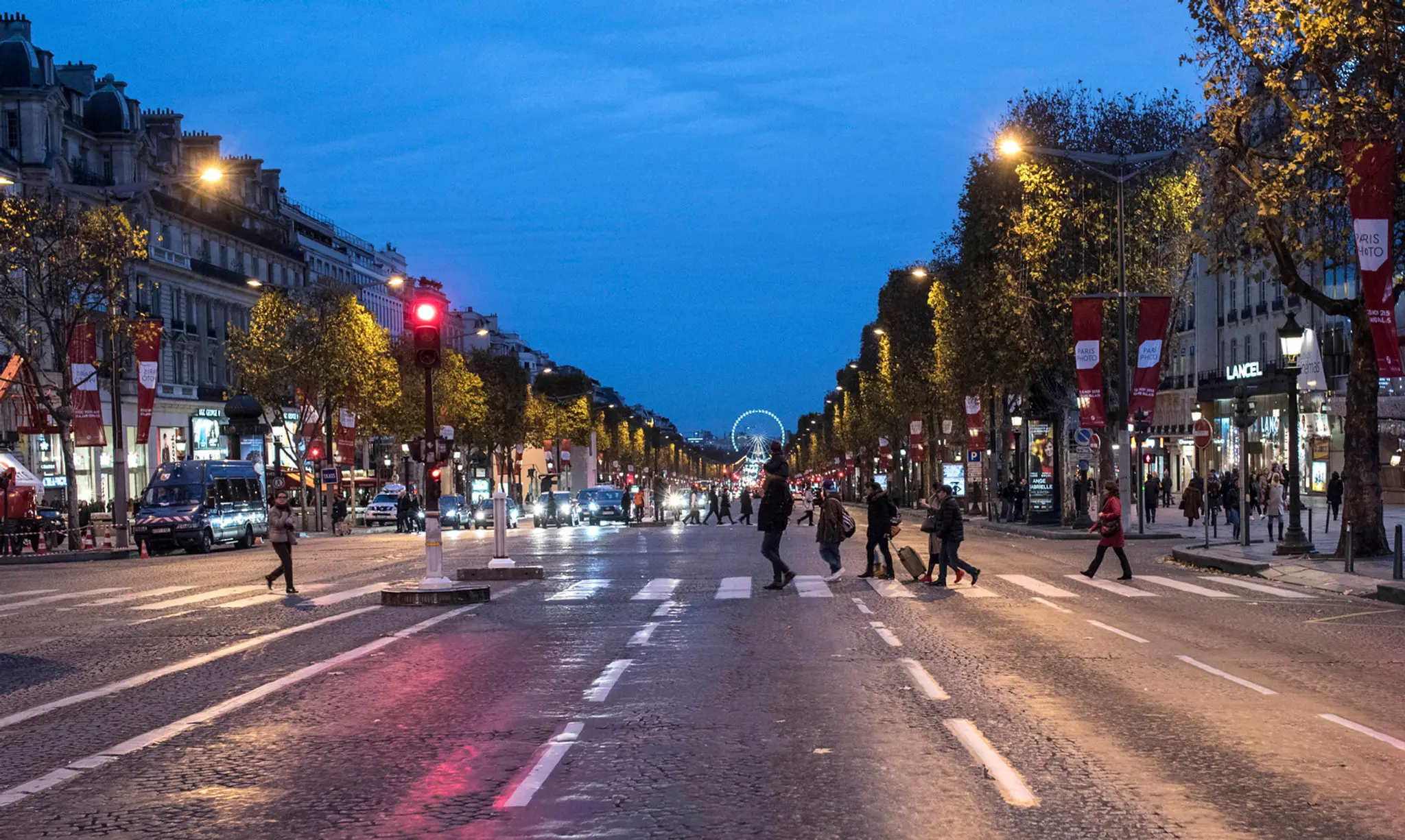 Jedným z miest je Paríž.
