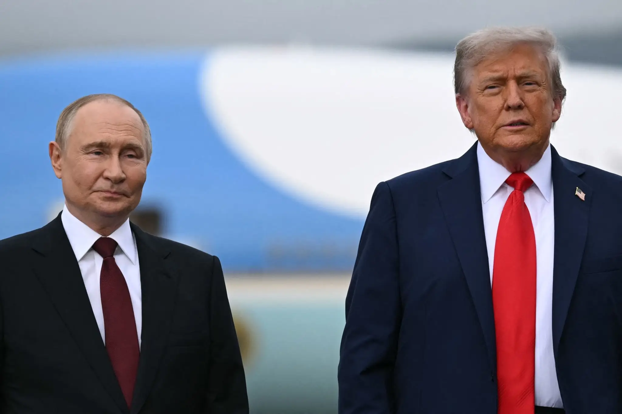 Vladimir Putin a Donald Trump.