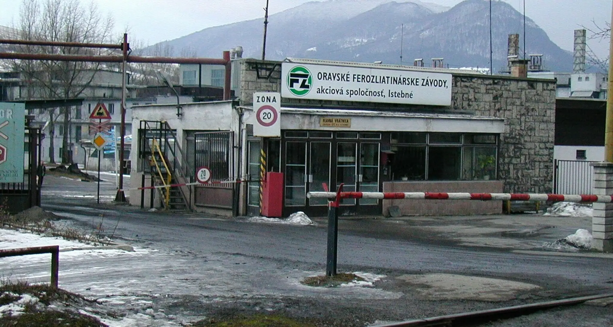 Na snímke z 5.februára 2007 Oravské ferozliatinárske závody, a.s.