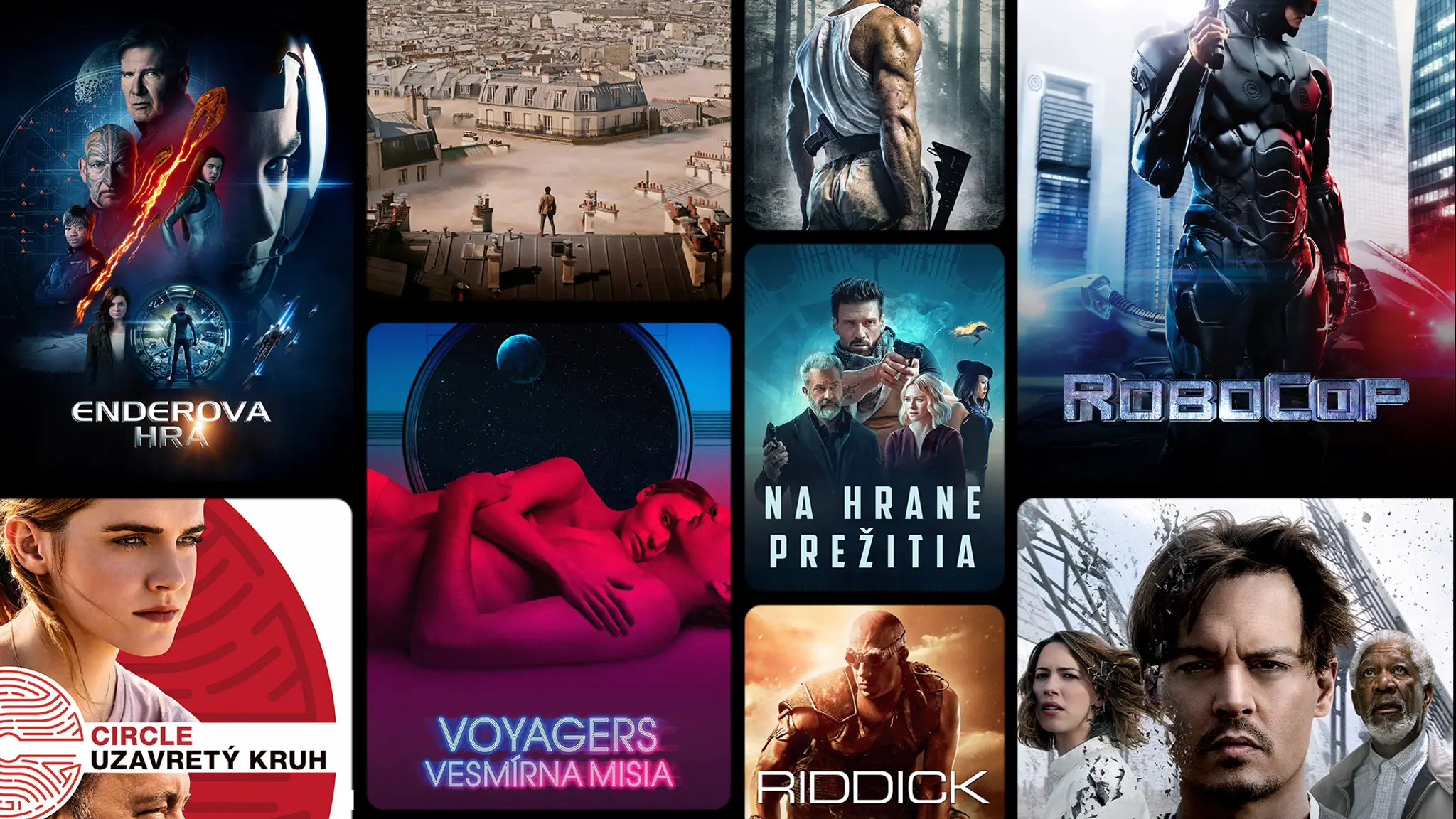 Top Sci-Fi filmy na Voyo 