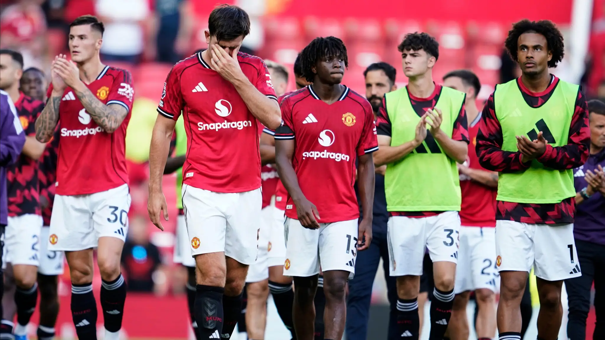 Sklamaní hráči Manchestru United