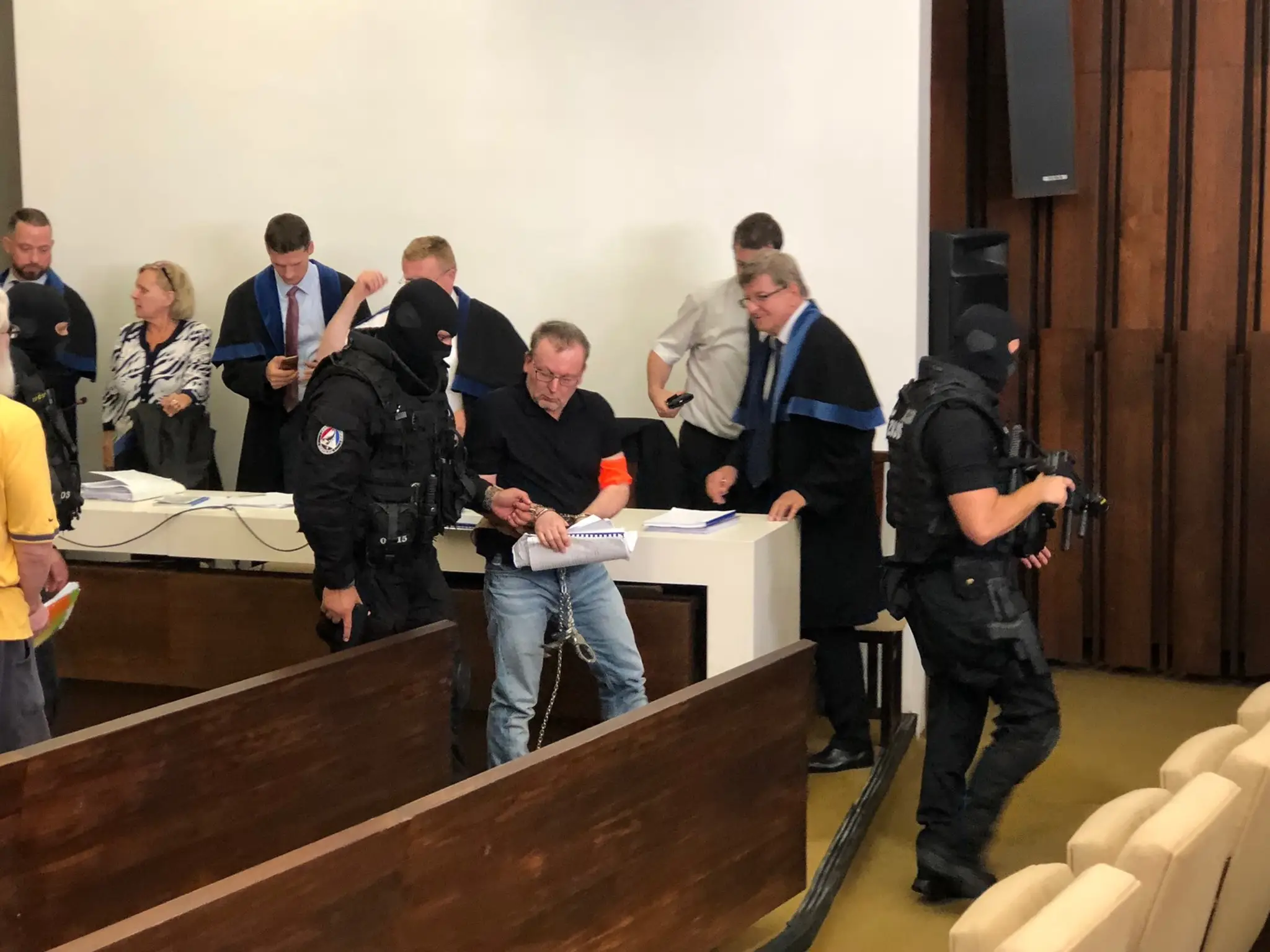 Róbert Lališ na súde.