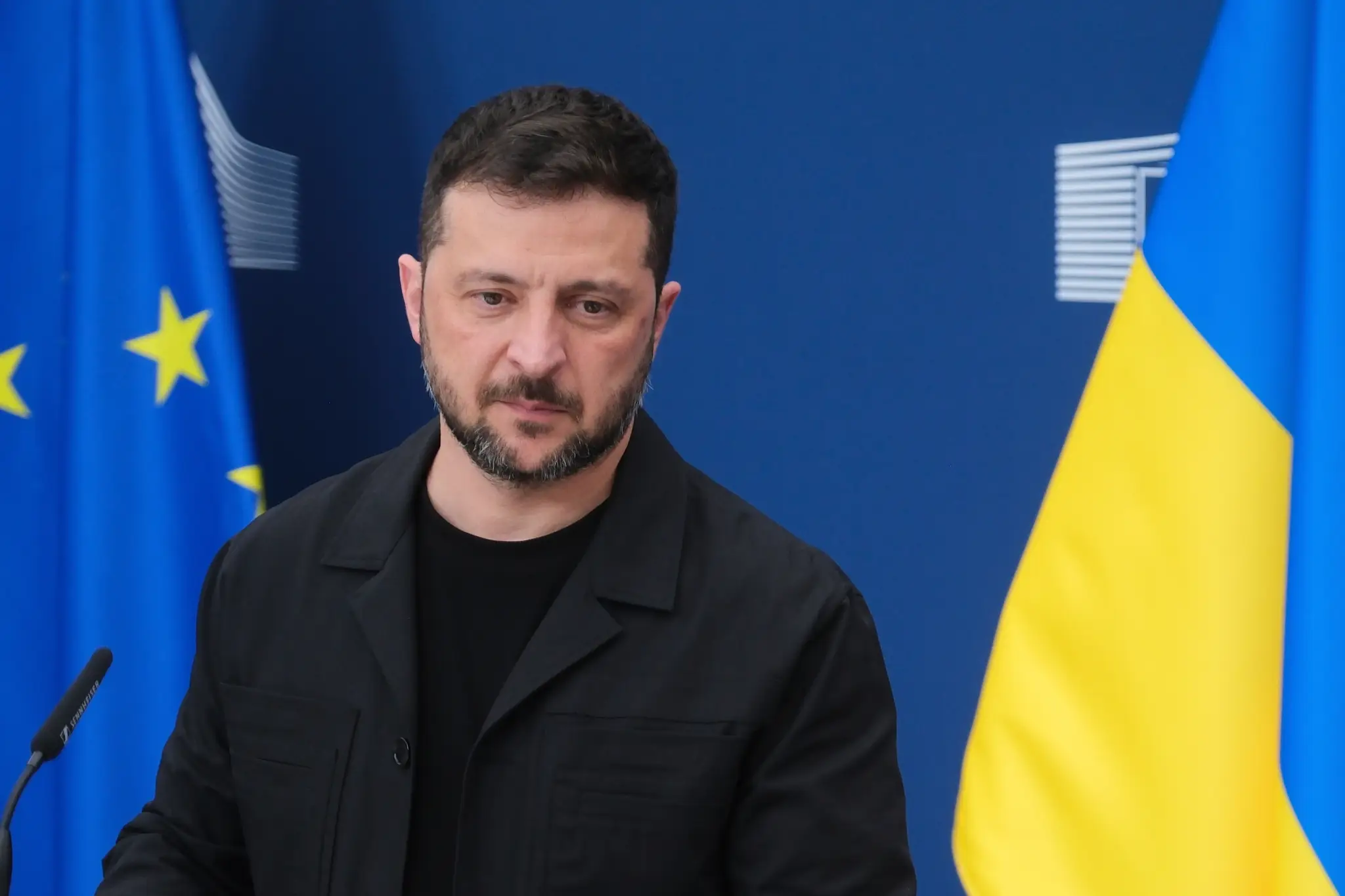 Ukrajinský prezident Volodymyr Zelenskyj.