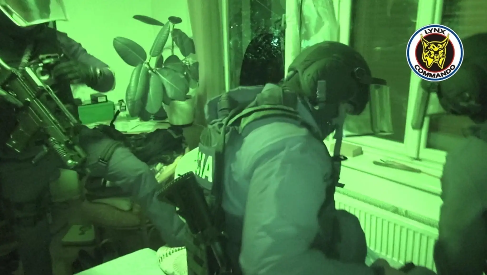 Policajná razia.