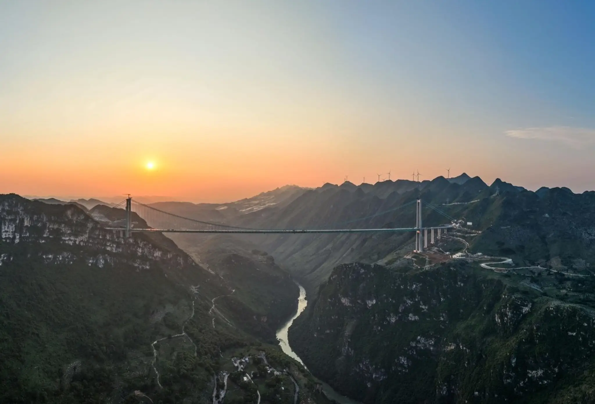 Huajianq Grand Canyon Bridge.