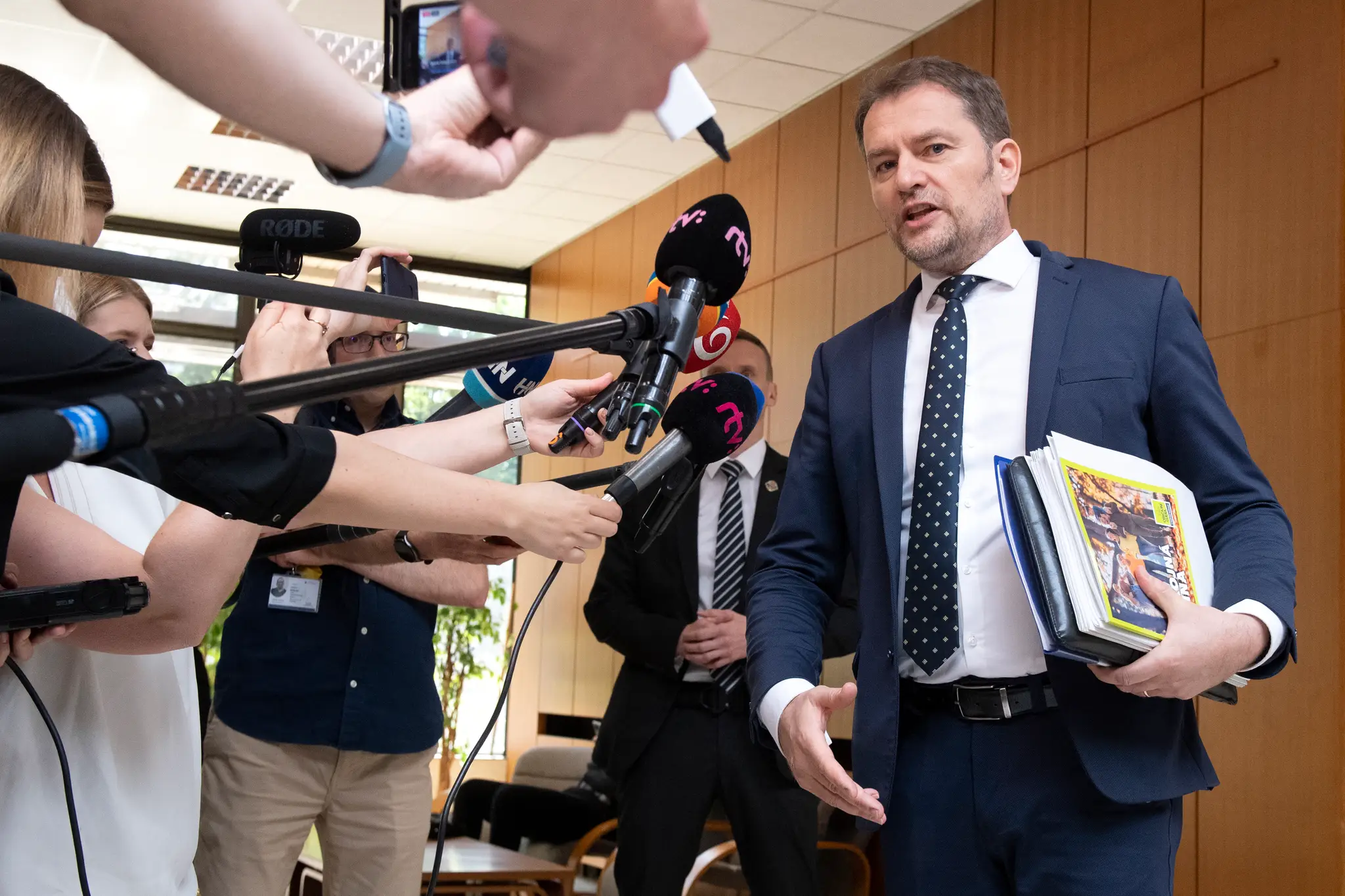 Podpredseda vlády a minister financií Igor Matovič.
