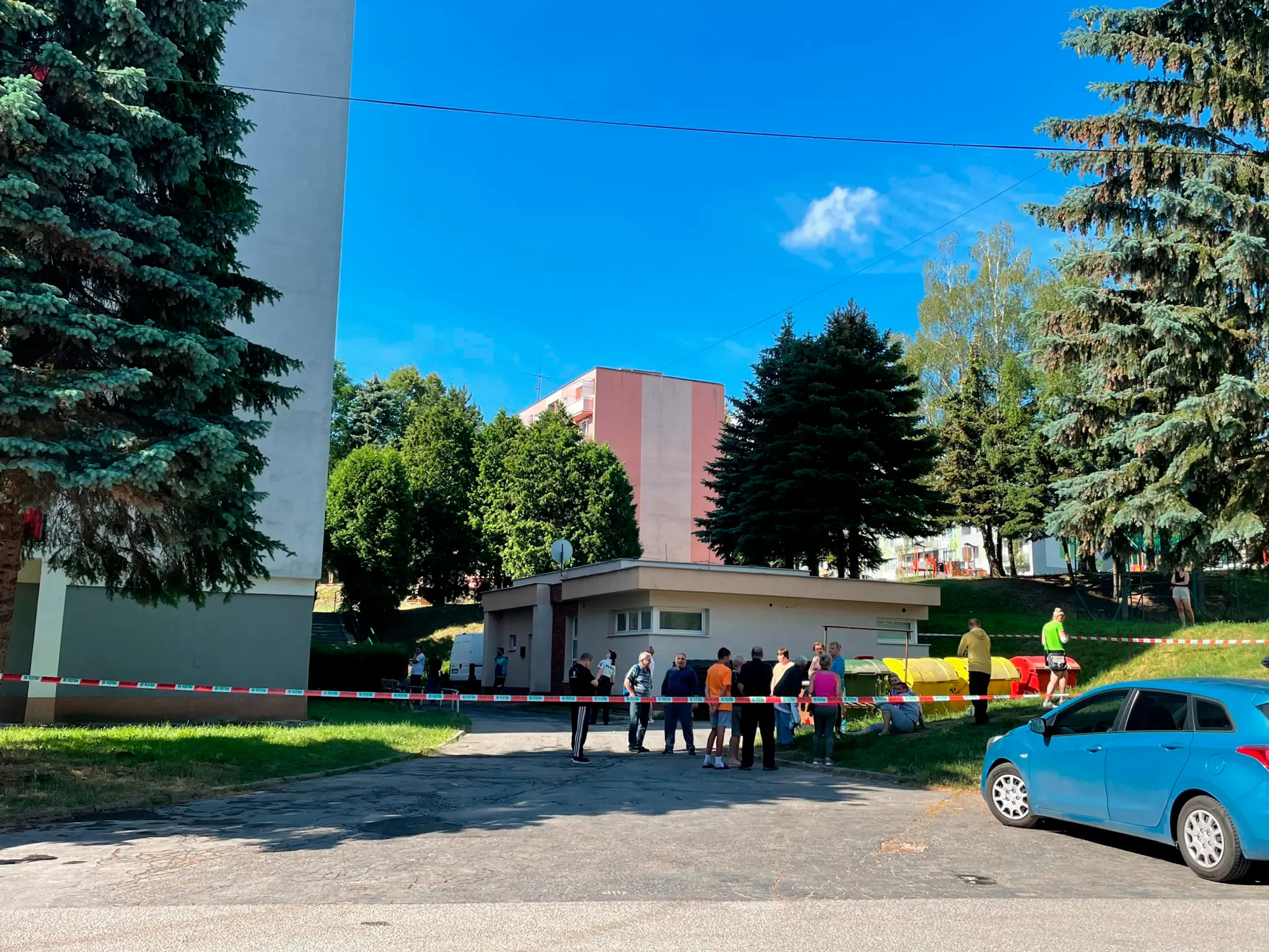 Požiar v Handlovej