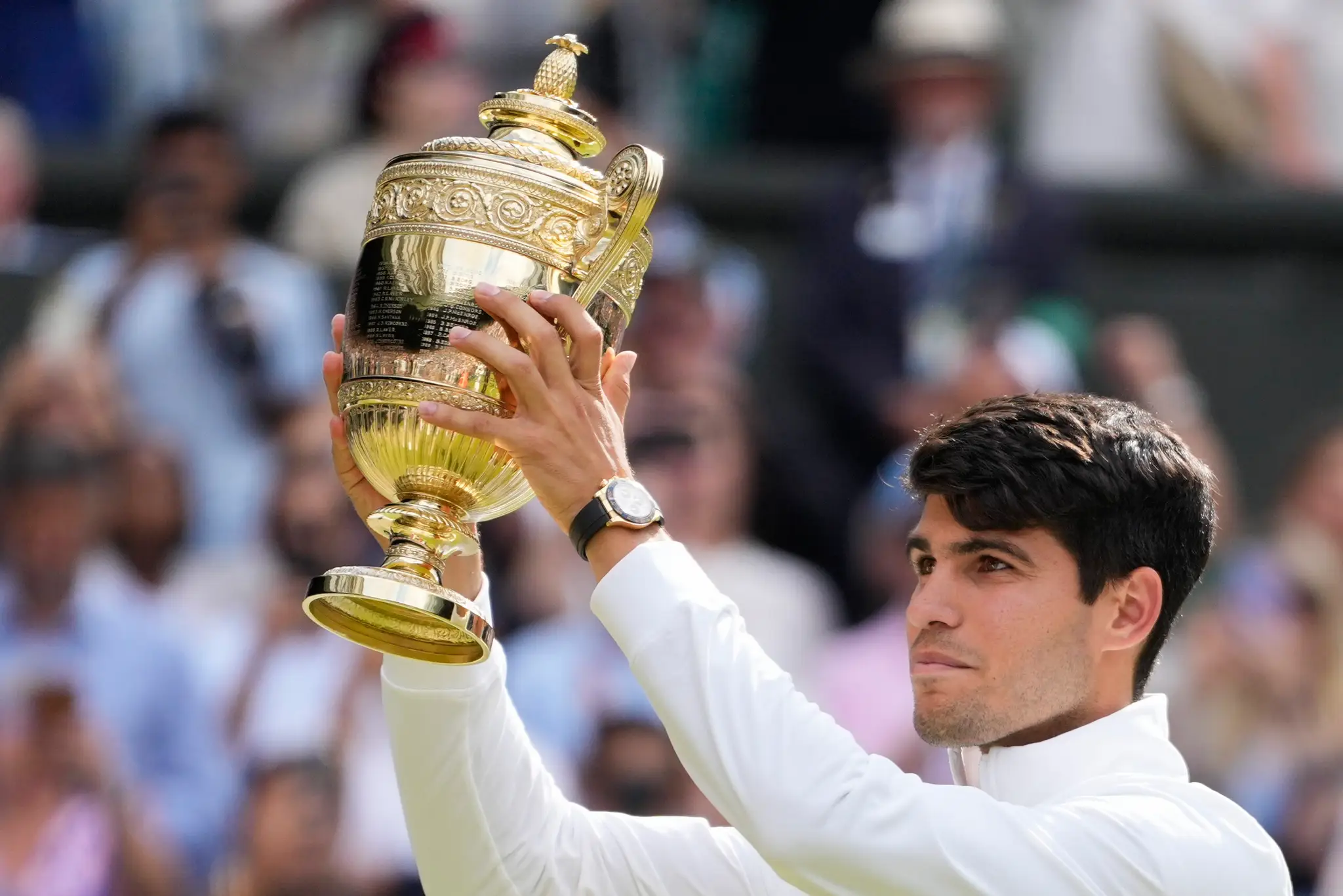 Carlos Alcaraz obhájil titul na Wimbledone.