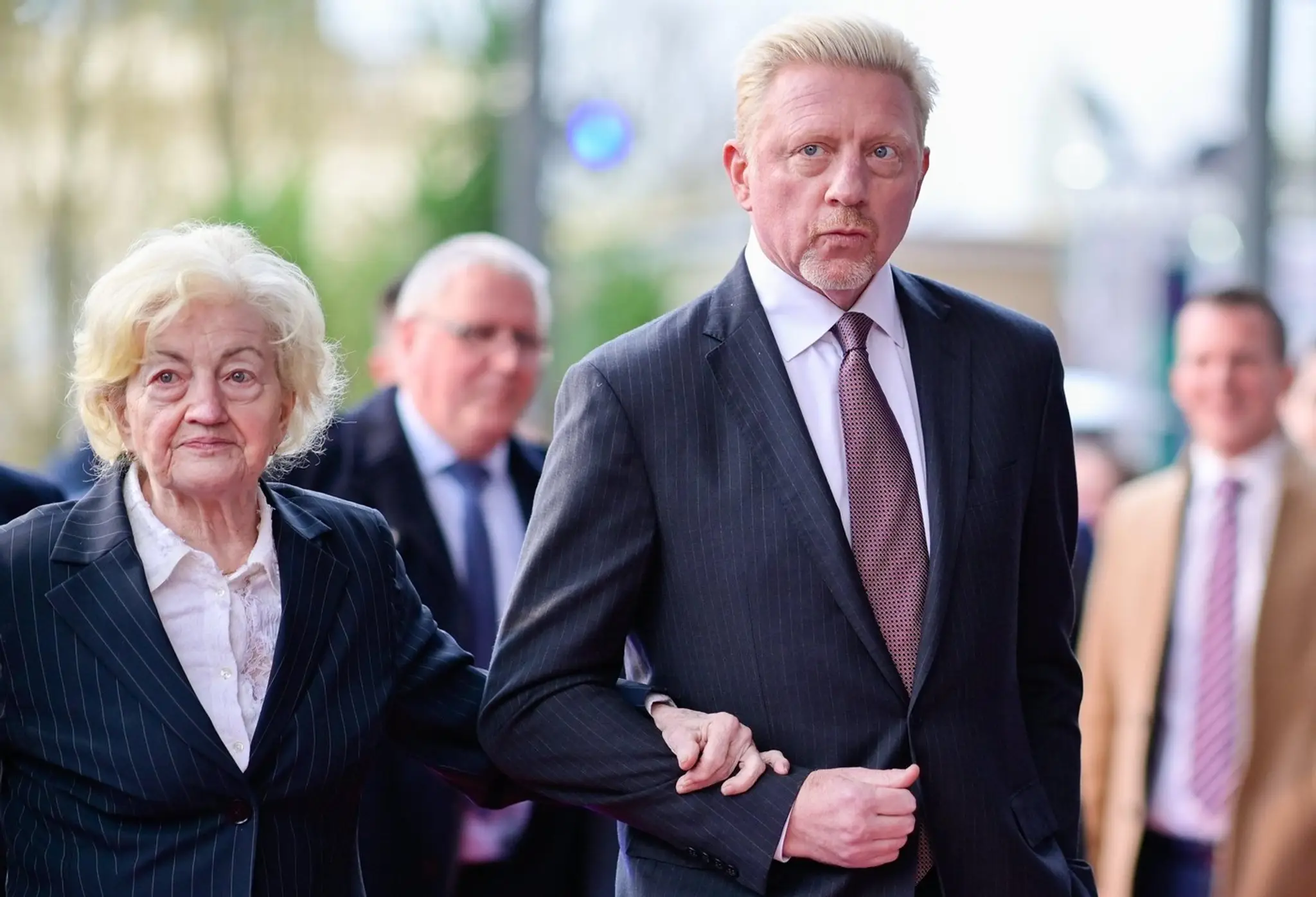 Boris Becker s matkou Elvírou