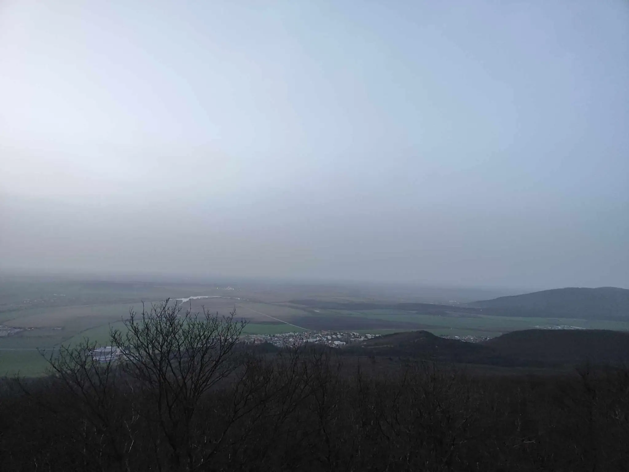 Saharský prach v lokalite Záruby a Ostrý kameň. 