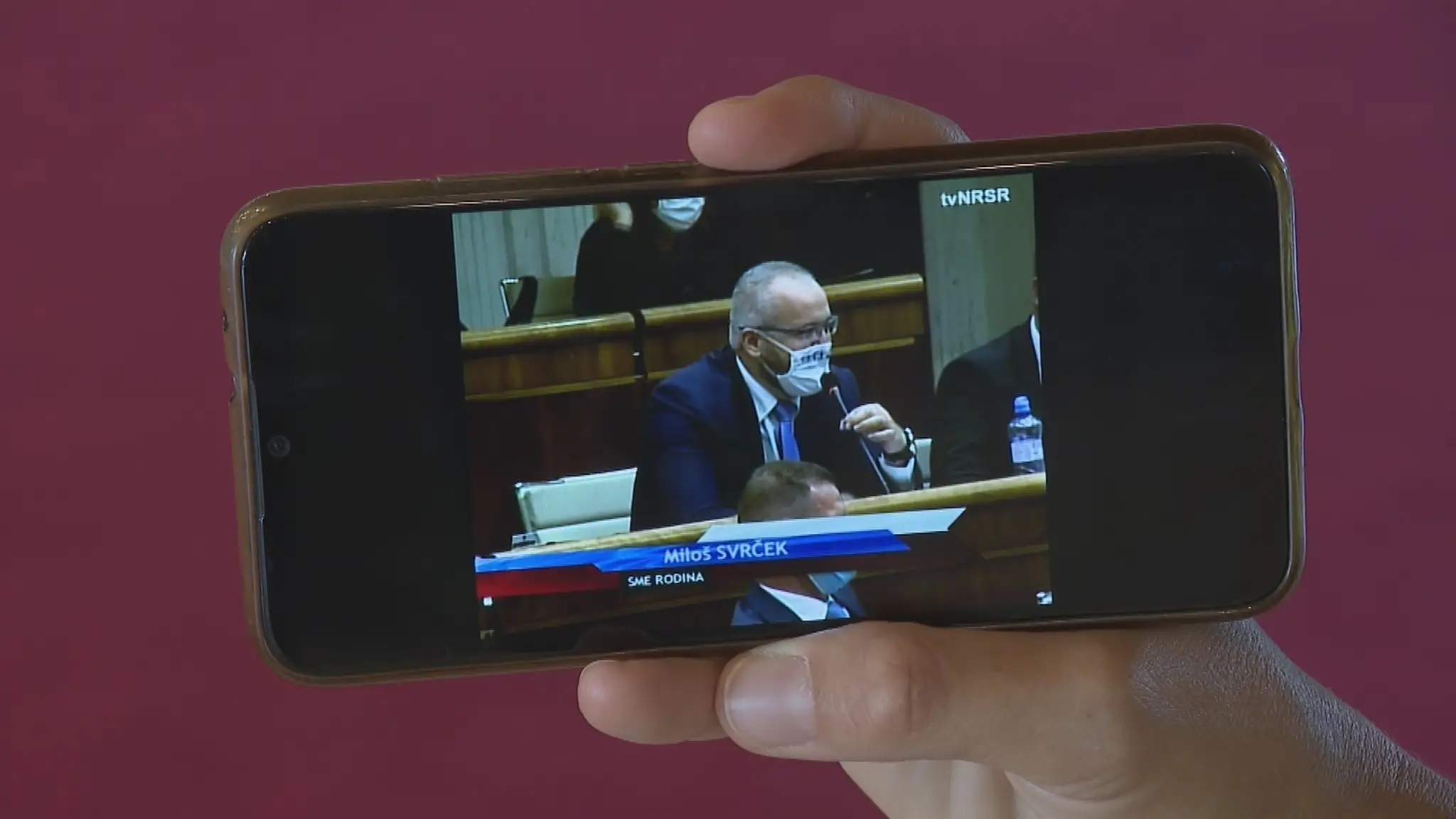 Poslanec Miloš Svrček.