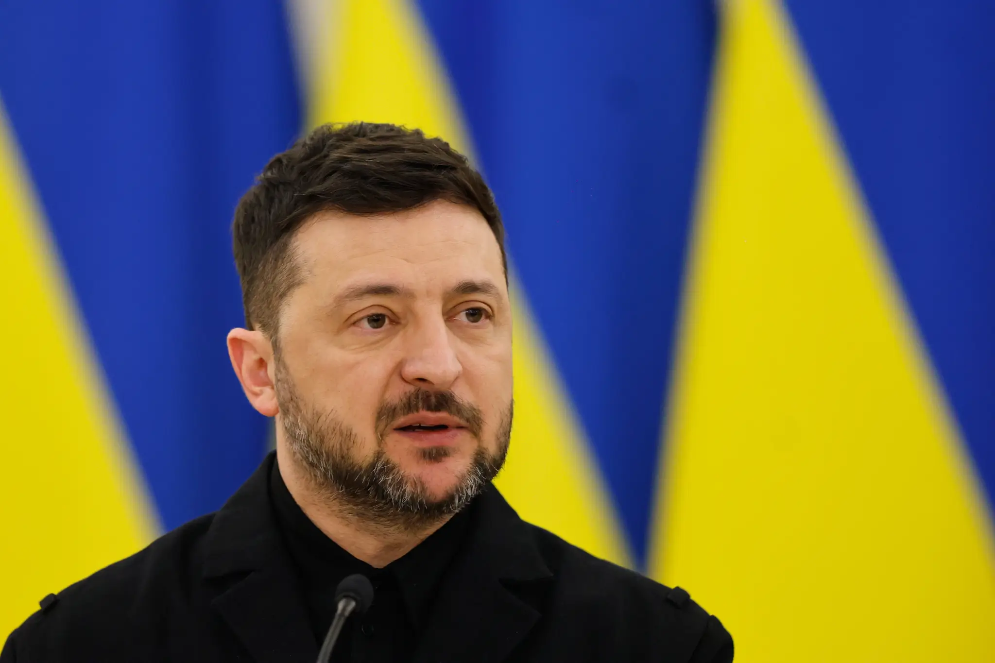 Ukrajinský prezident Volodymyr Zelenskyj.