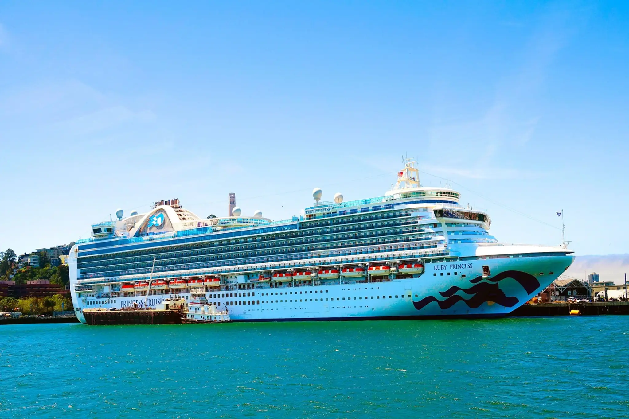 Výletná loď Ruby Princess.