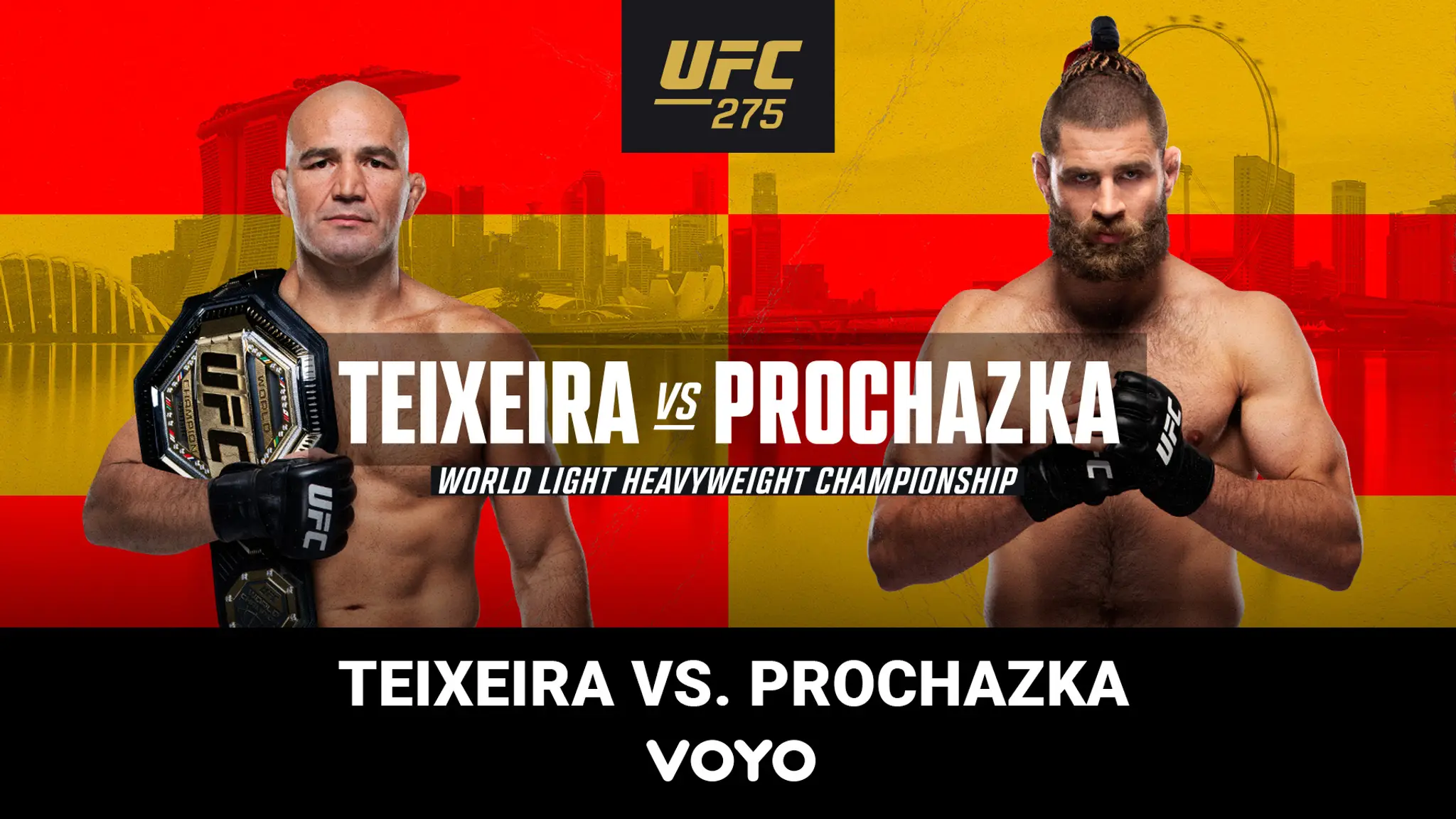 UFC 275: Teixeira vs Procházka na VOYO