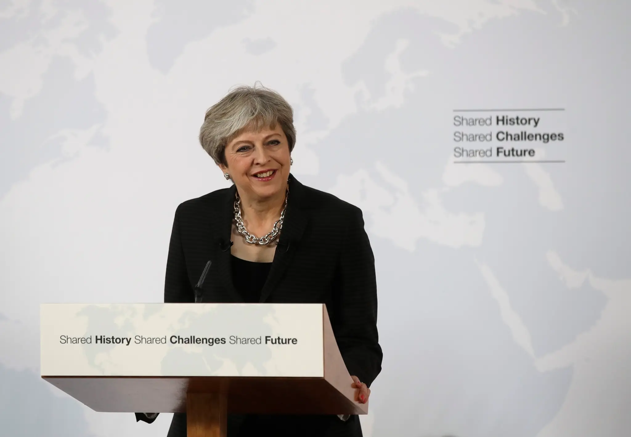 Britská premiérka Theresa Mayová.