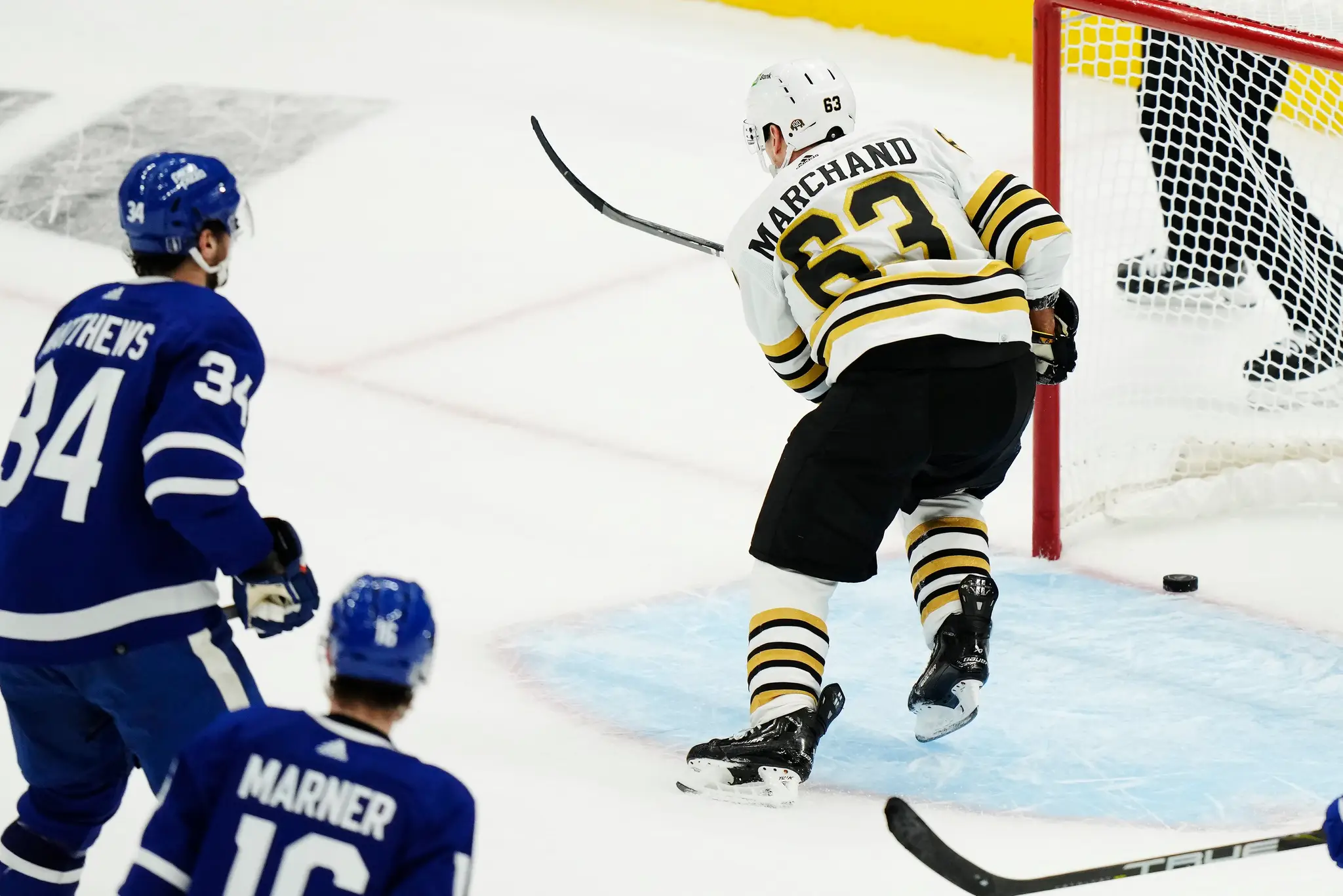 Útočník Bostonu Bruins Brad Marchand.