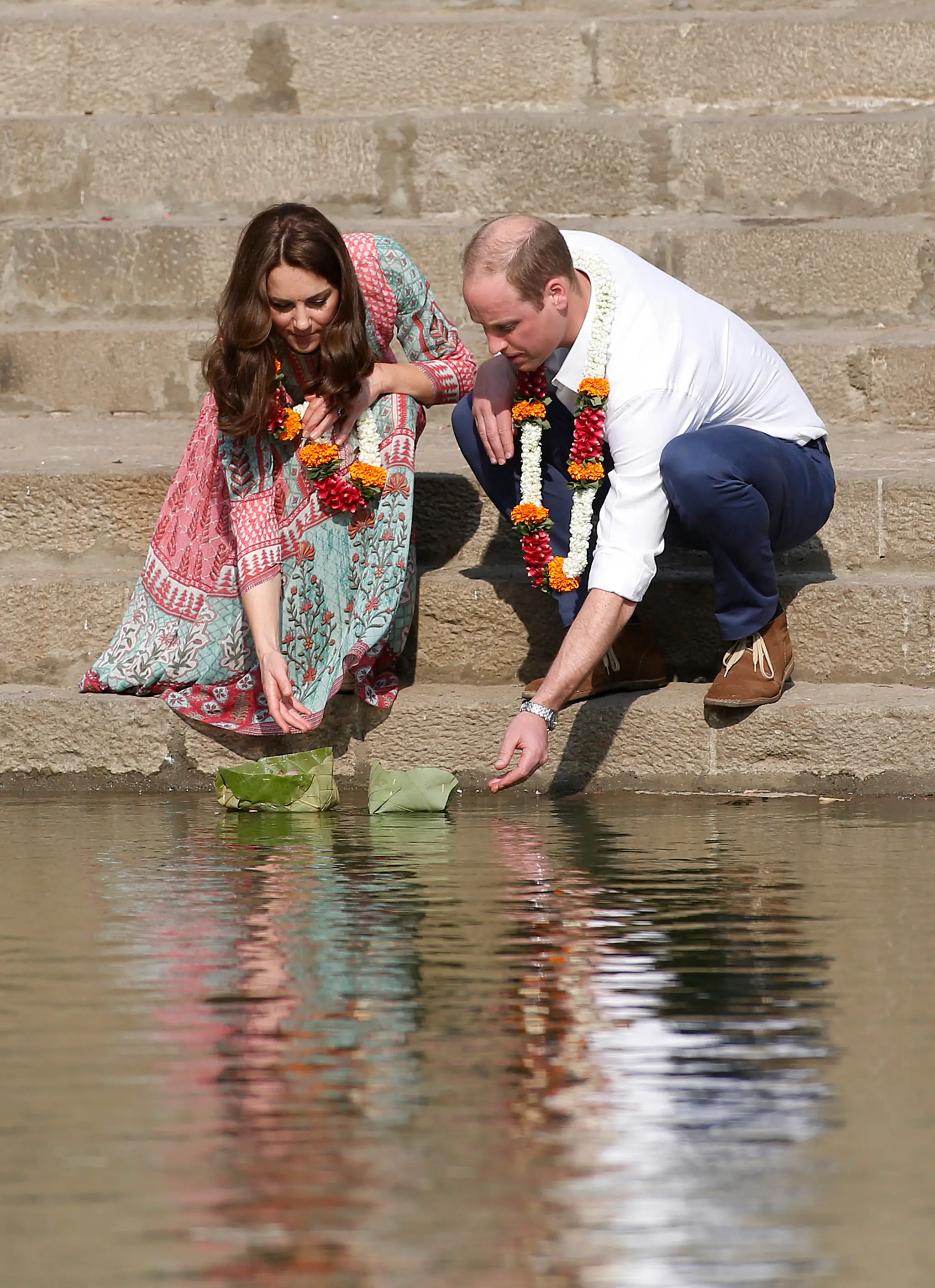 Princ William s vojvodkyňou Kate na návšteve v Indii