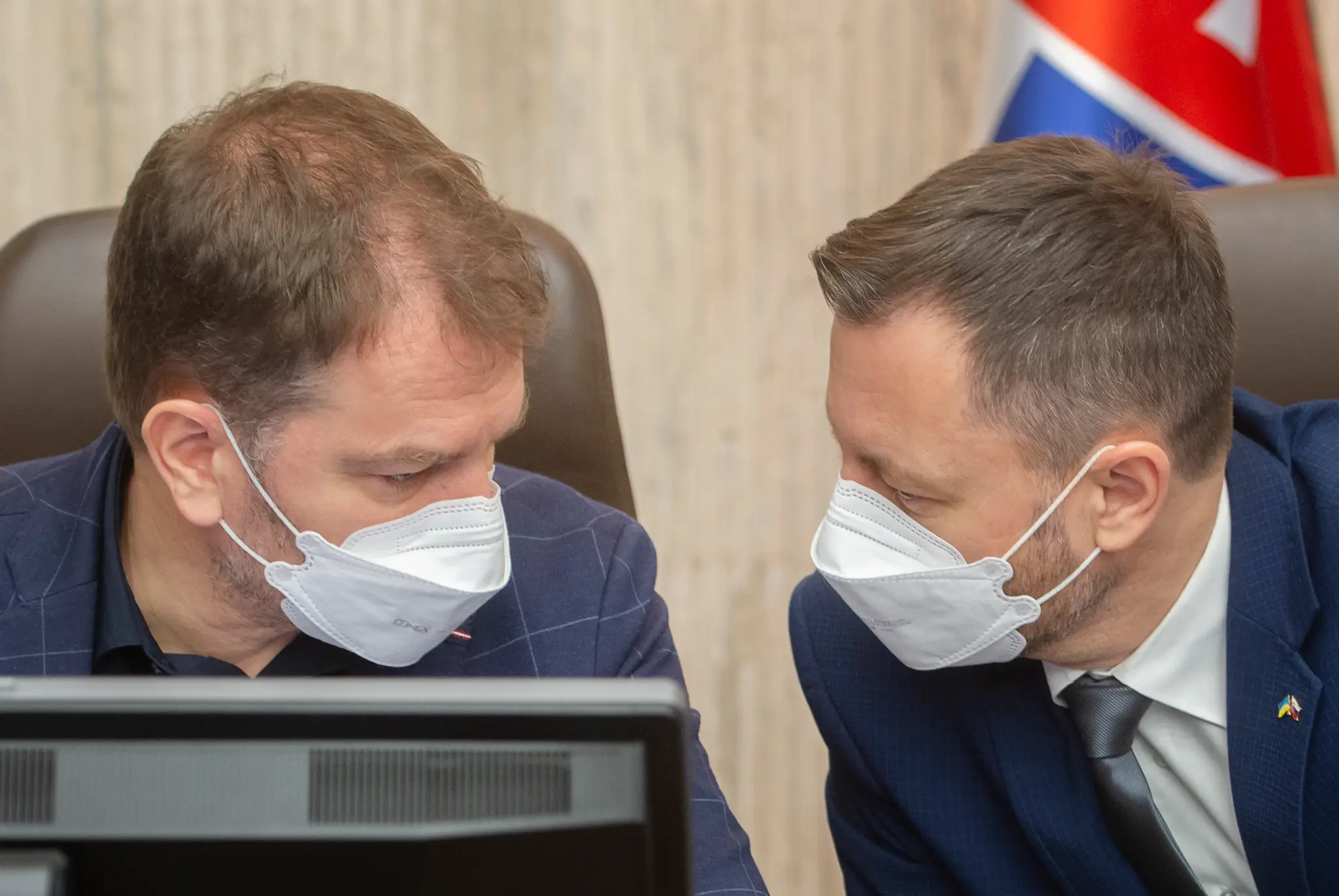 Igor Matovič a Eduard Heger