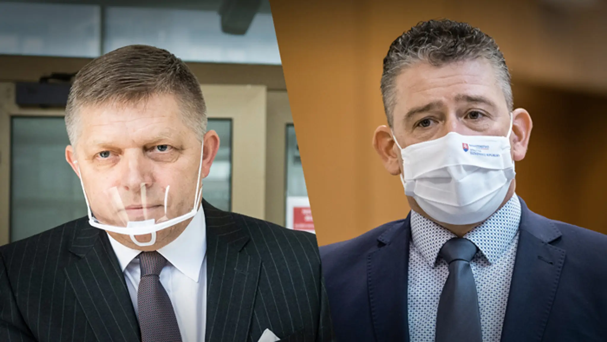 Robert Fico a Roman Mikulec.