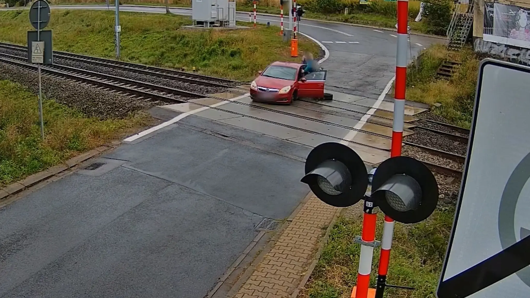 Uviaznuté auto pri Katoviciach