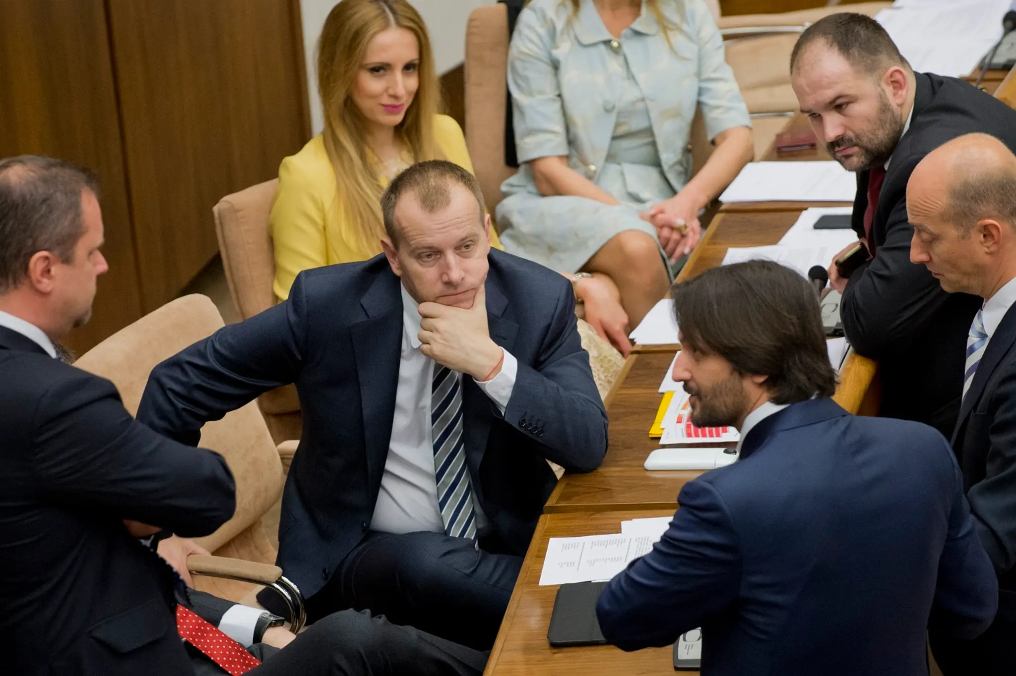 Boris Kollár (v strede).