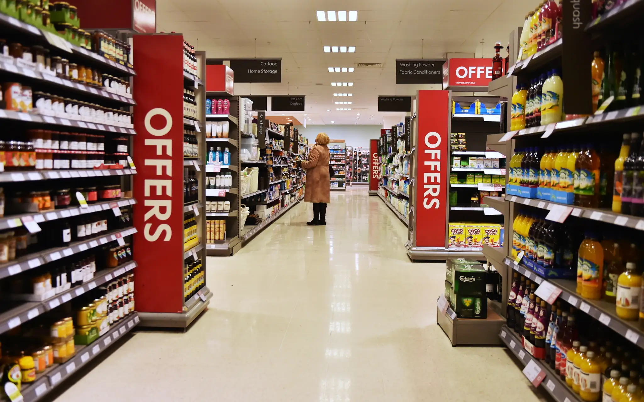 Ilustračná snímka - supermarket