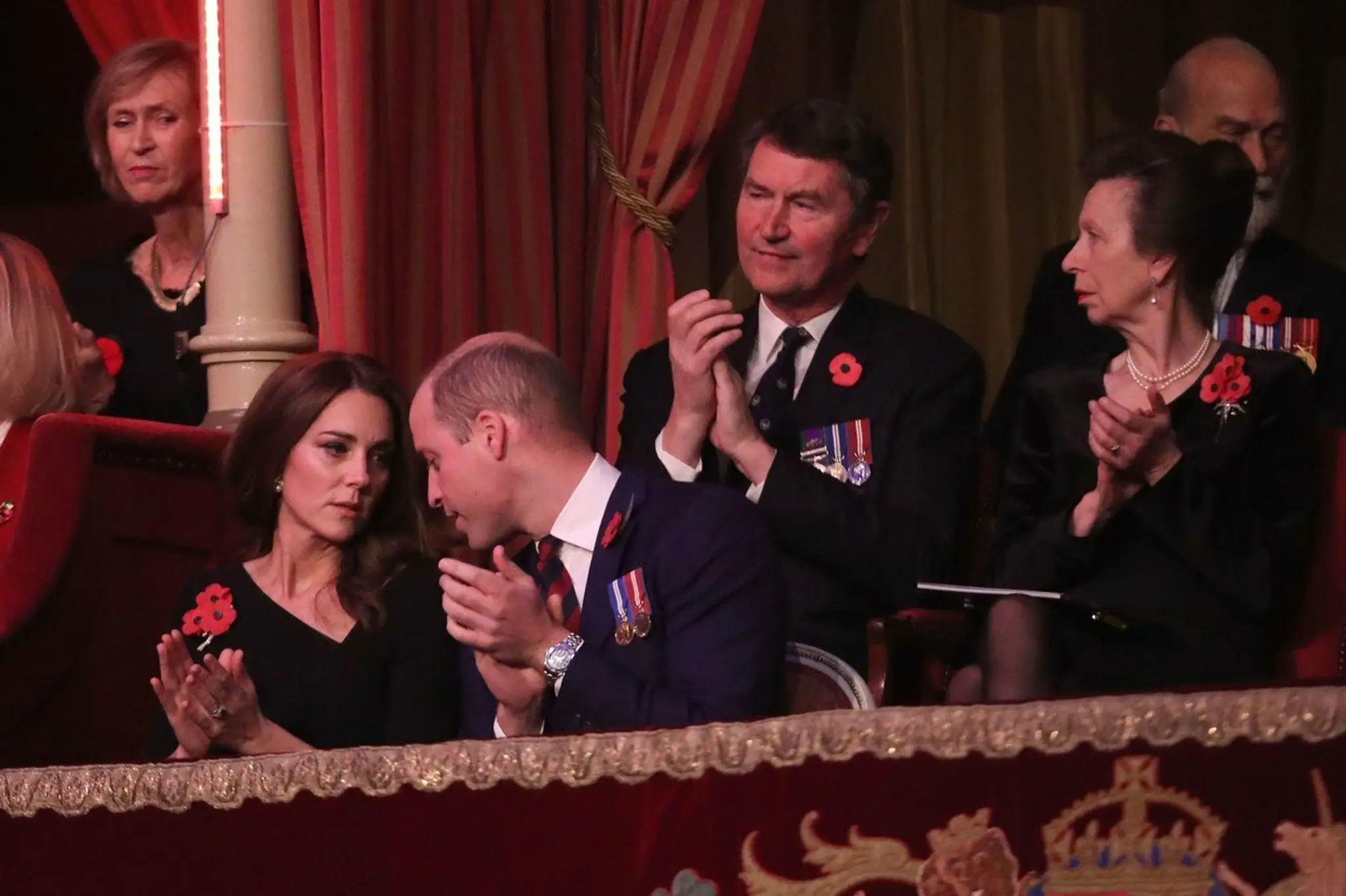 Princ William a vojvodkyňa z Cambridge. 