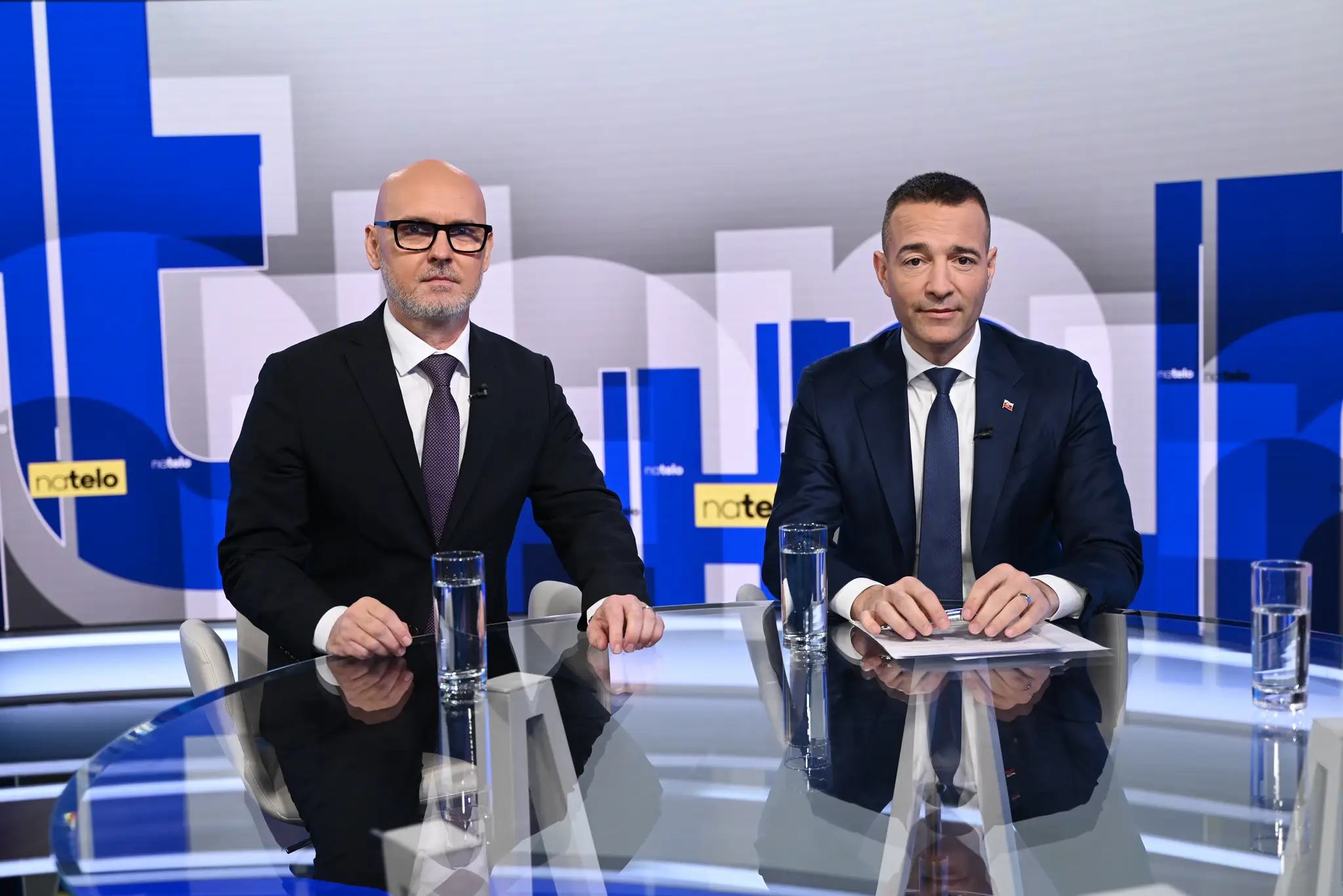 Minister školstva Tomáš Drucker a predseda SaS Branislav Gröhling