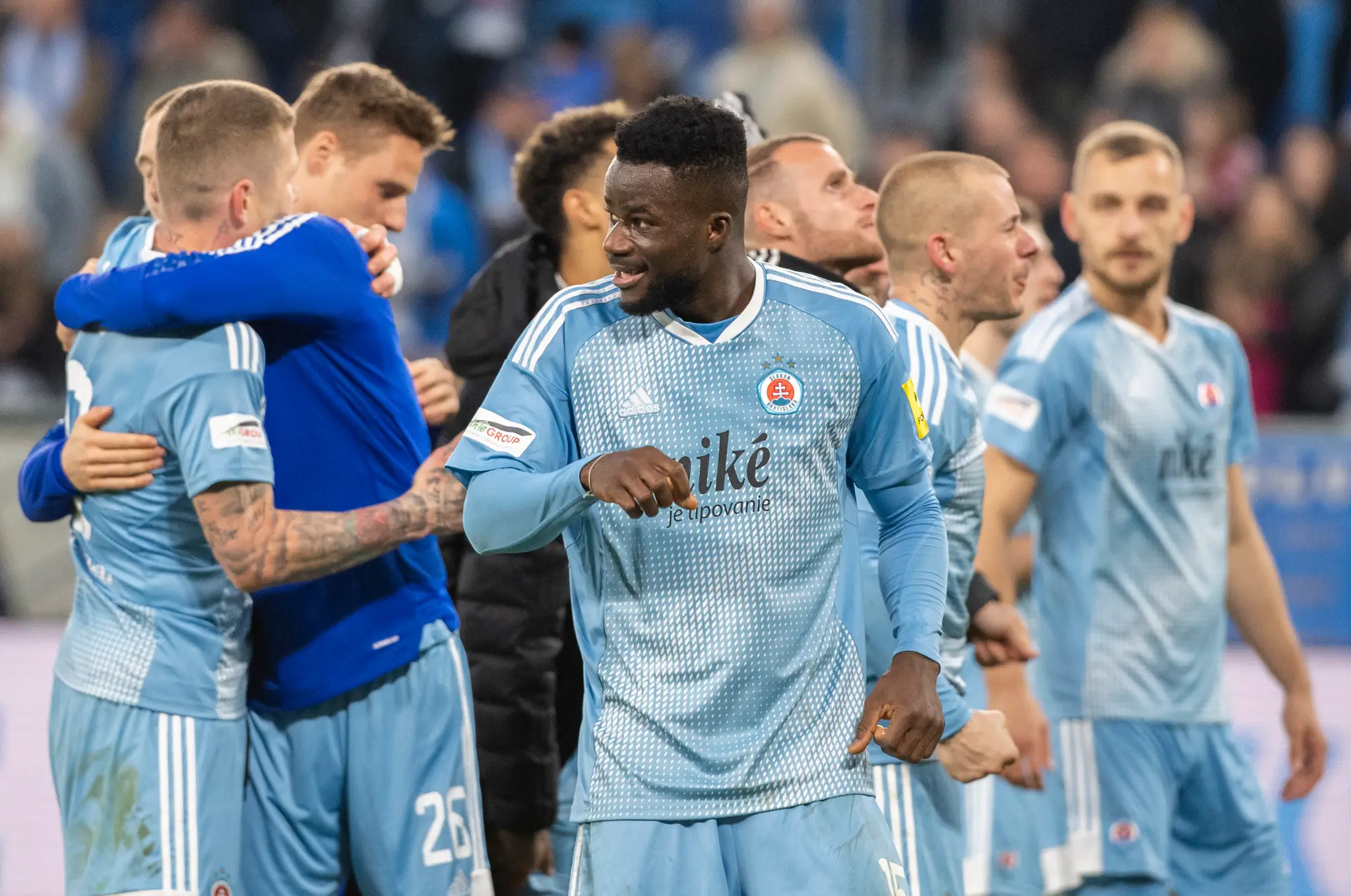 Futbalisti Slovana Bratislava